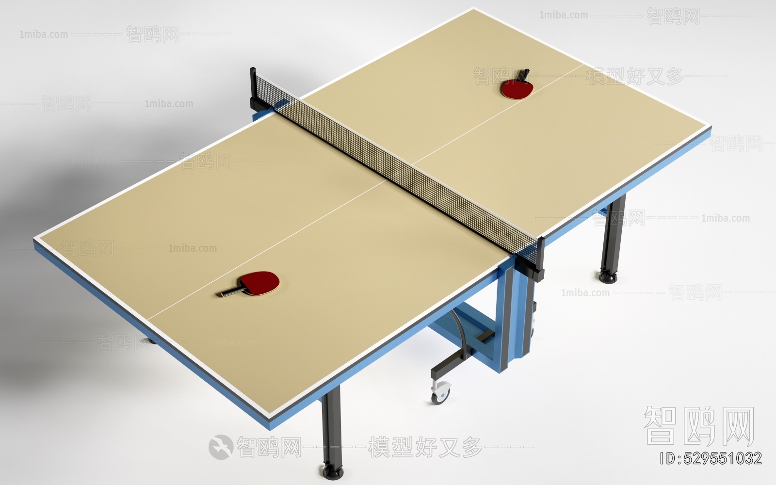 Modern Table-tennis Table