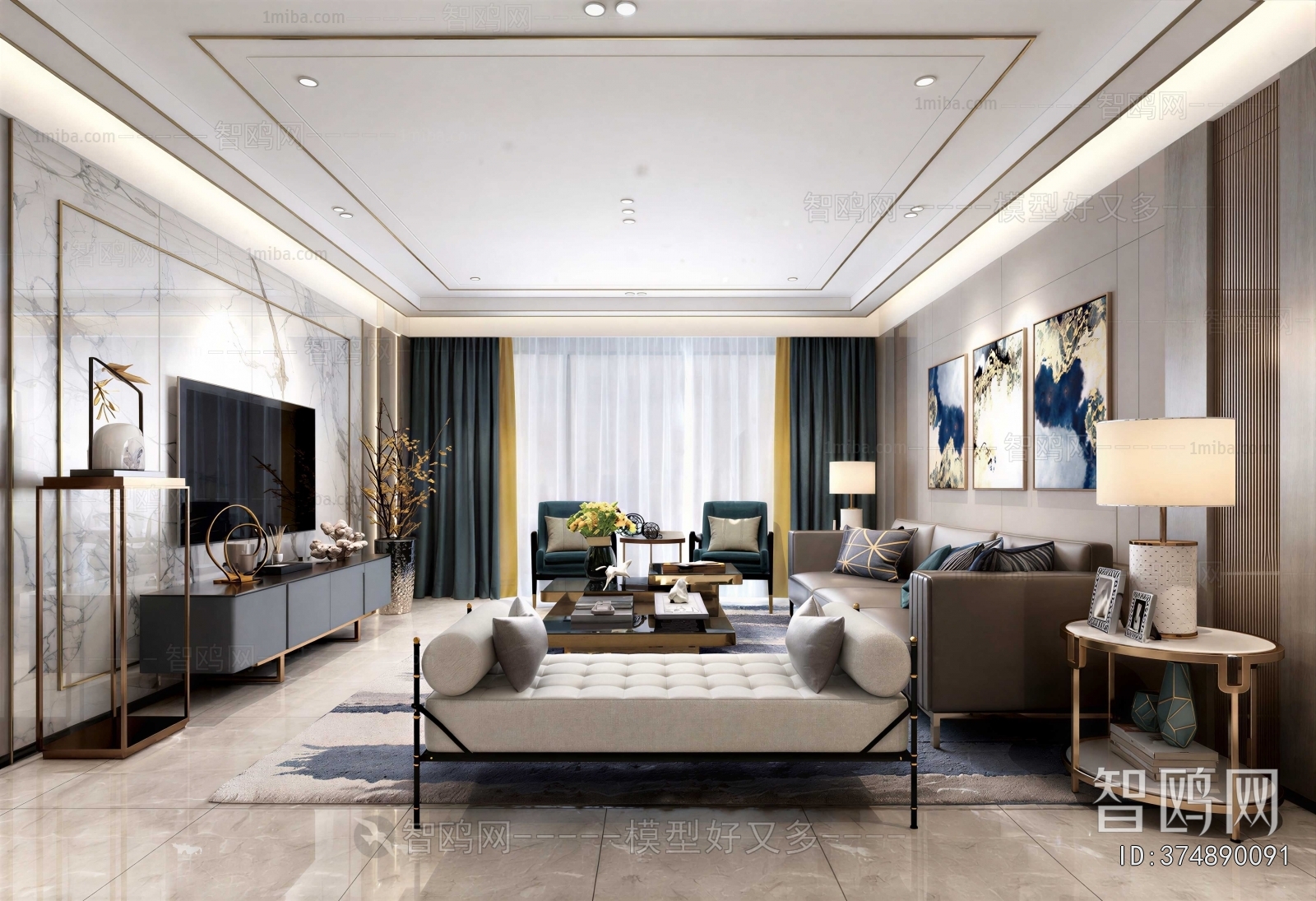 Modern A Living Room