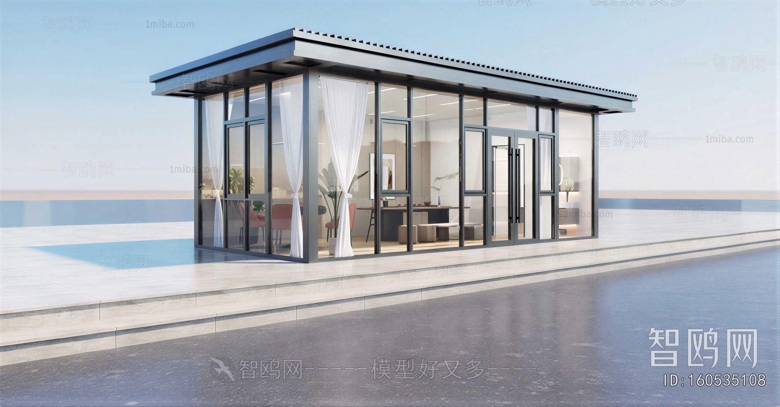 Modern Glass Sunshine Room
