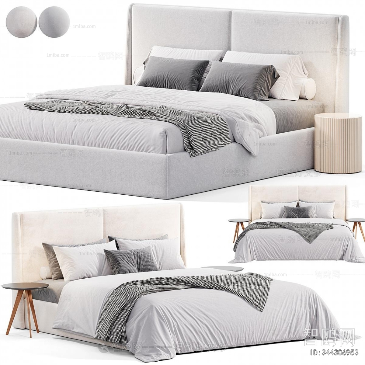 Modern Double Bed