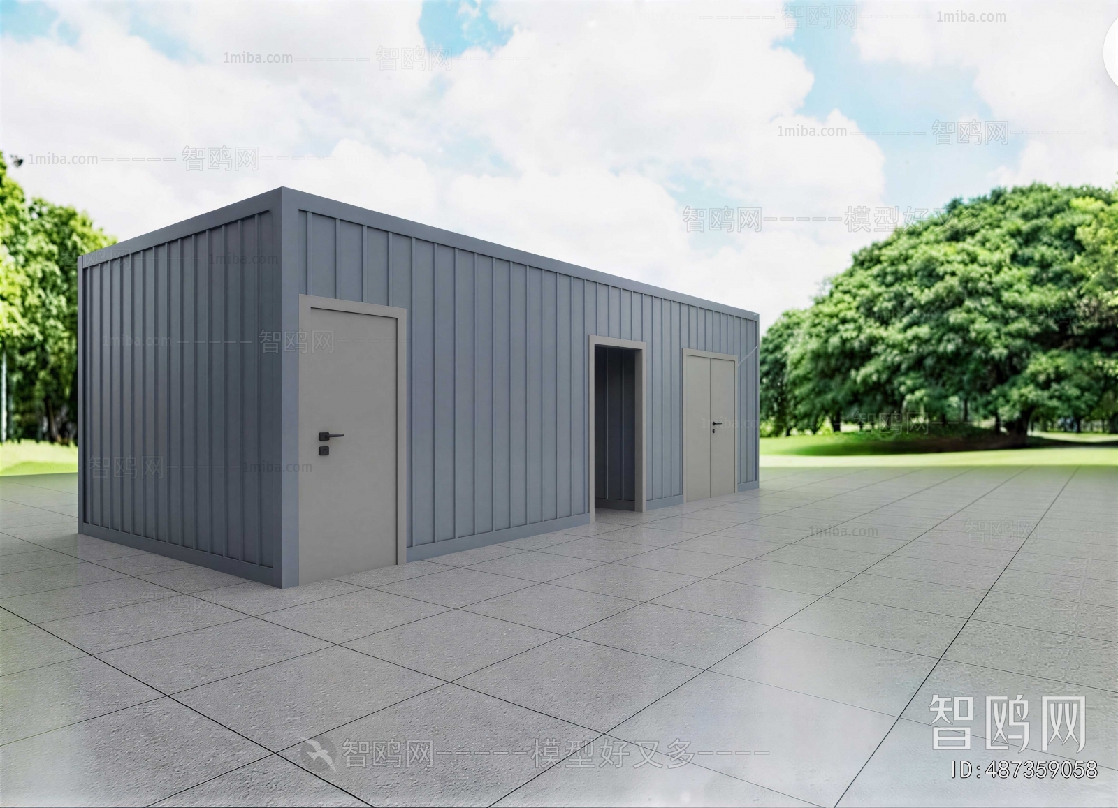 Modern Appearance Of Commercial Building