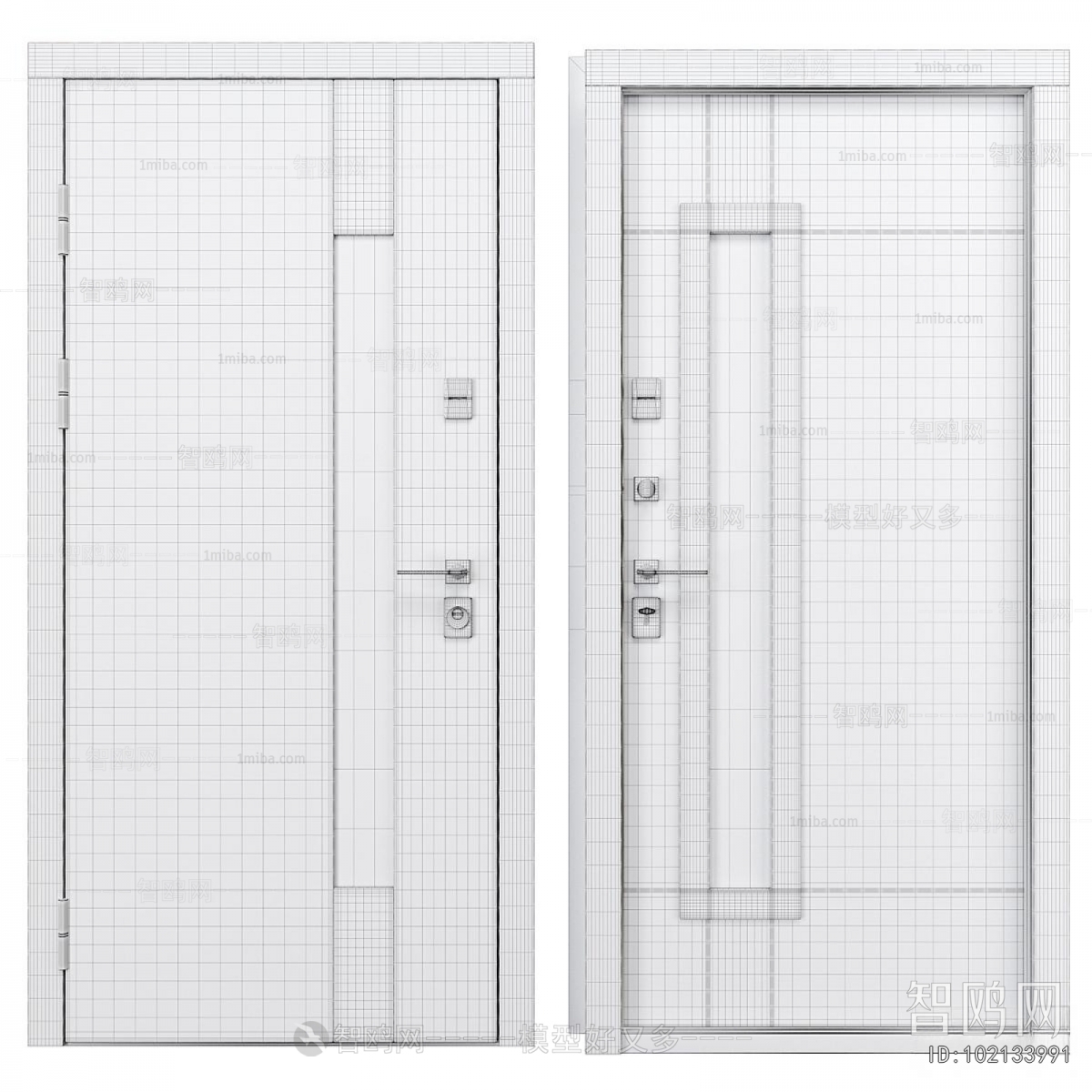 Modern Entrance Door