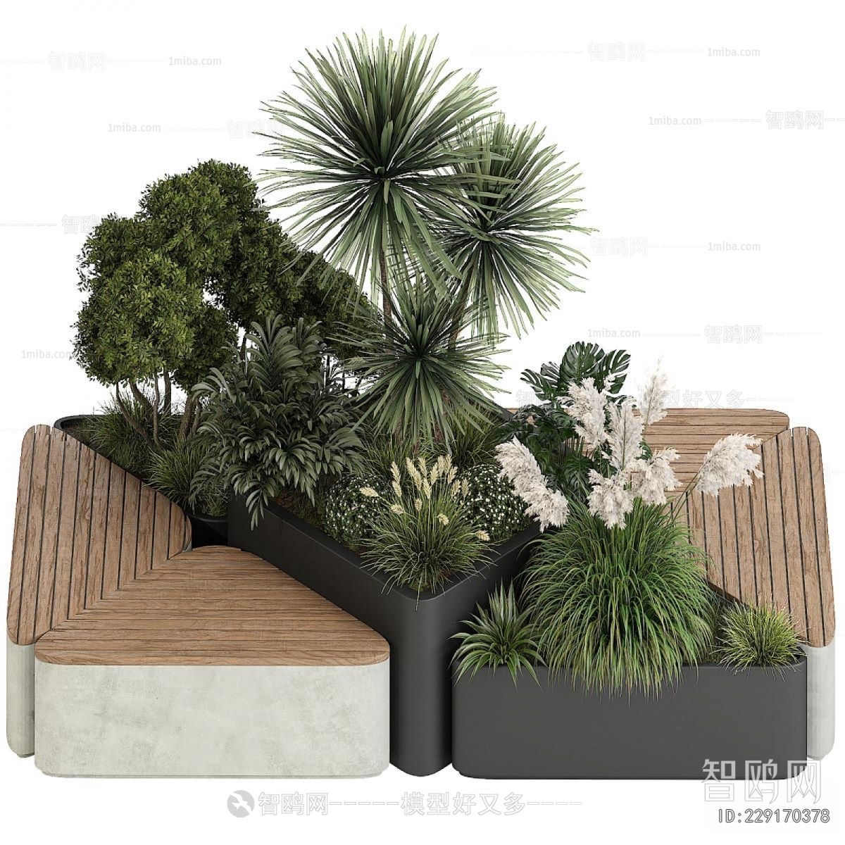 Modern Shrubbery