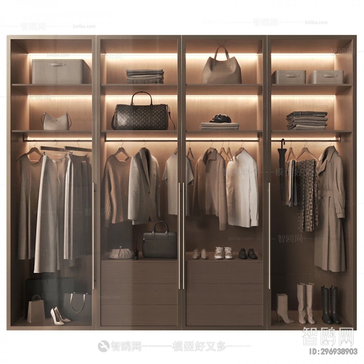 Modern The Wardrobe
