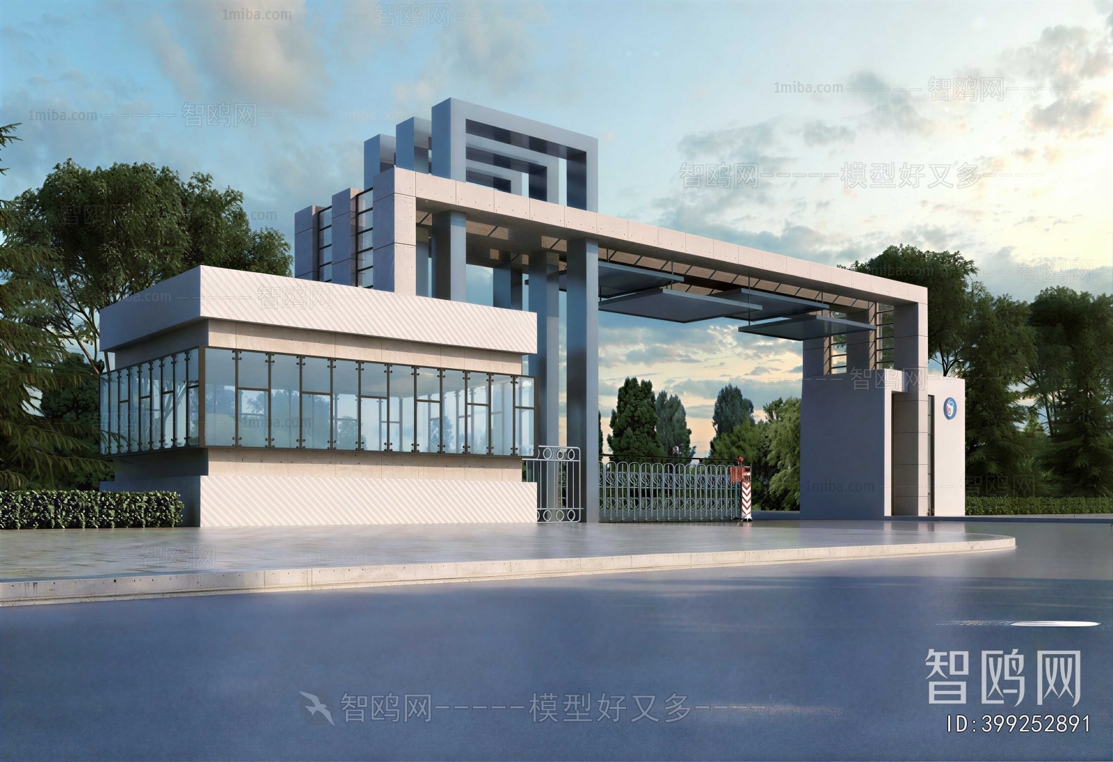 Modern Facade Element