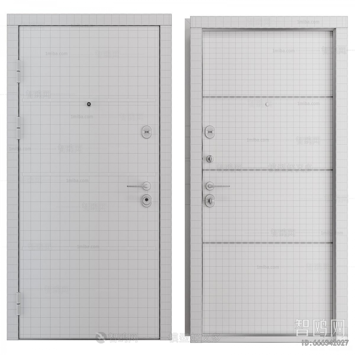 Modern Entrance Door