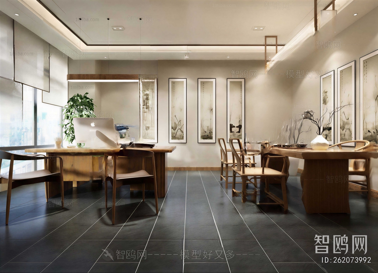New Chinese Style Manager's Office