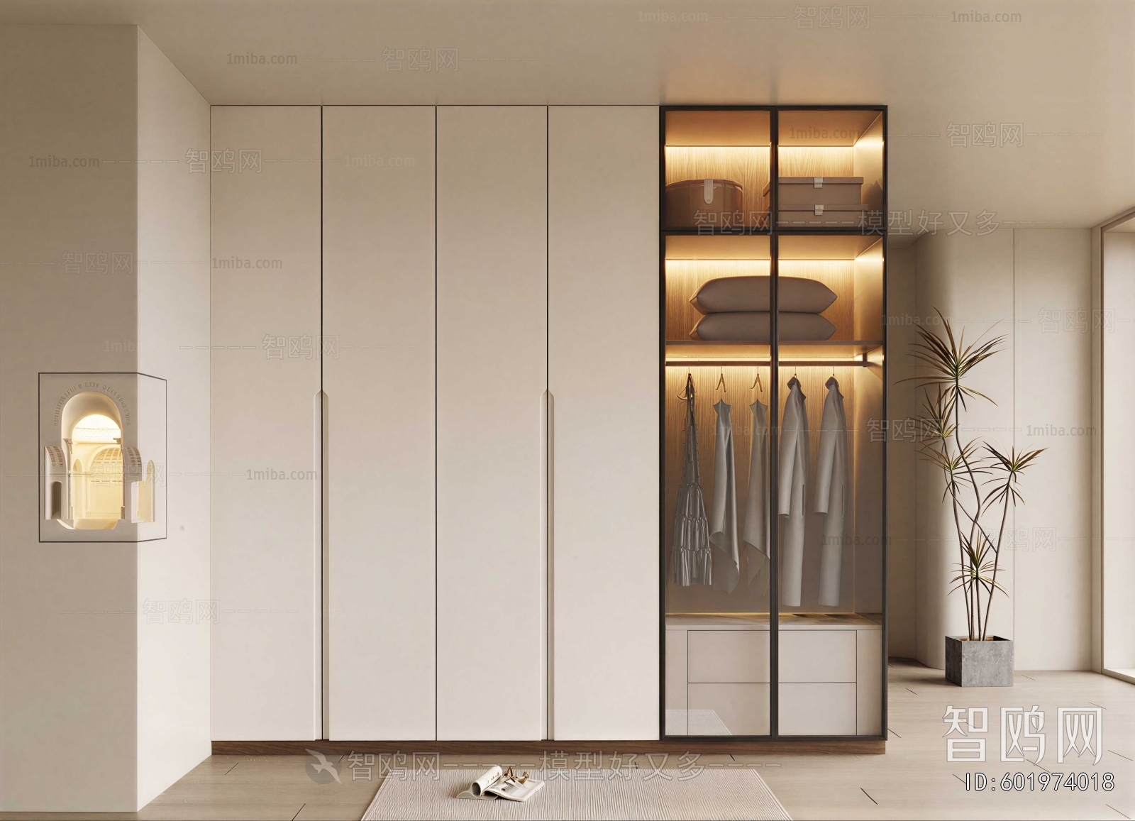 Modern The Wardrobe