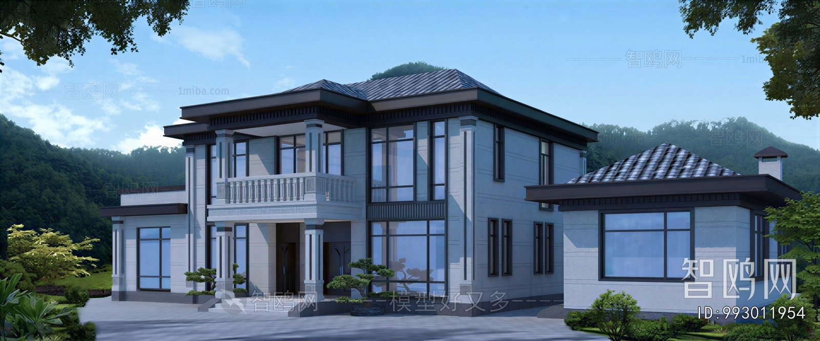 New Chinese Style Detached Villa