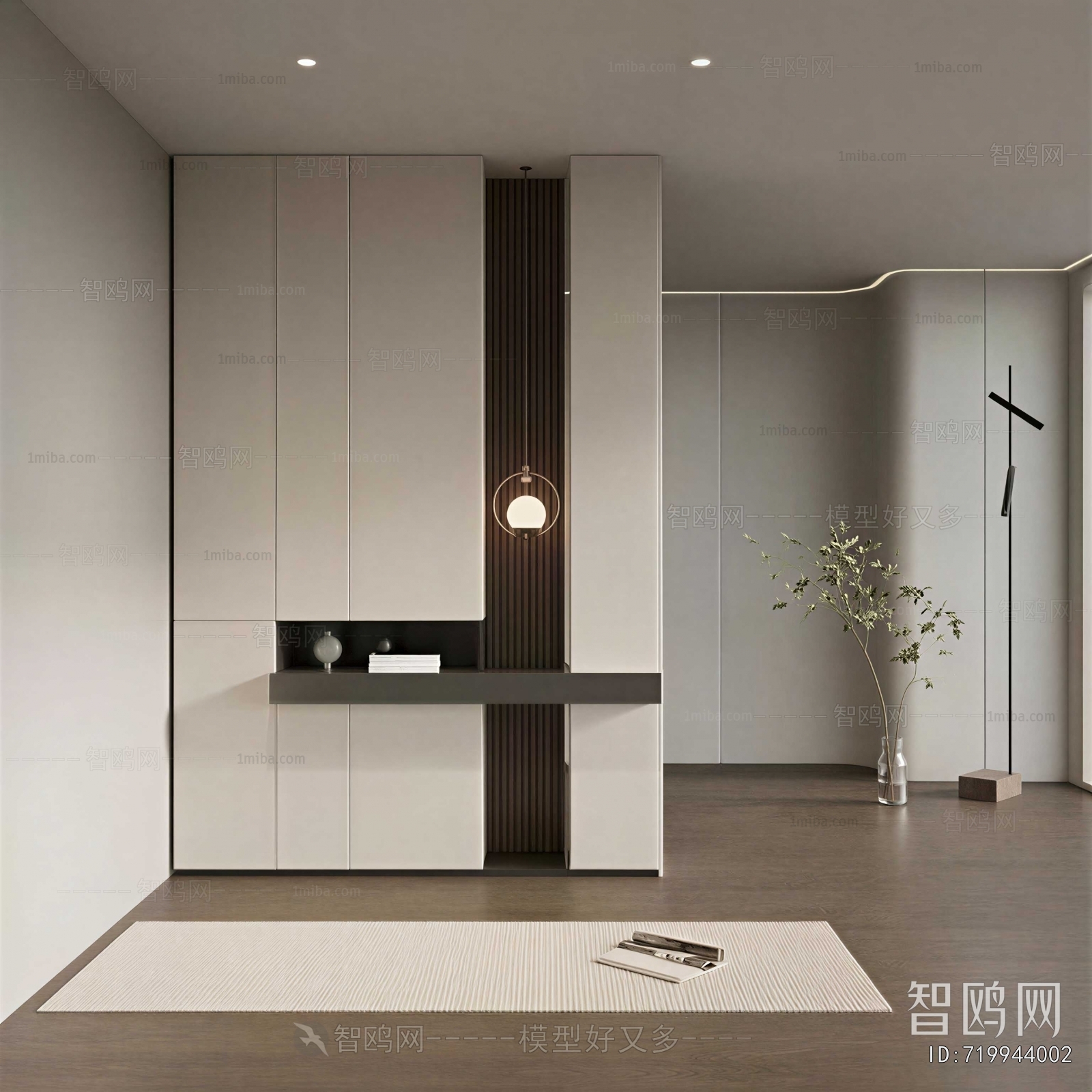 Modern Shoe Cabinet