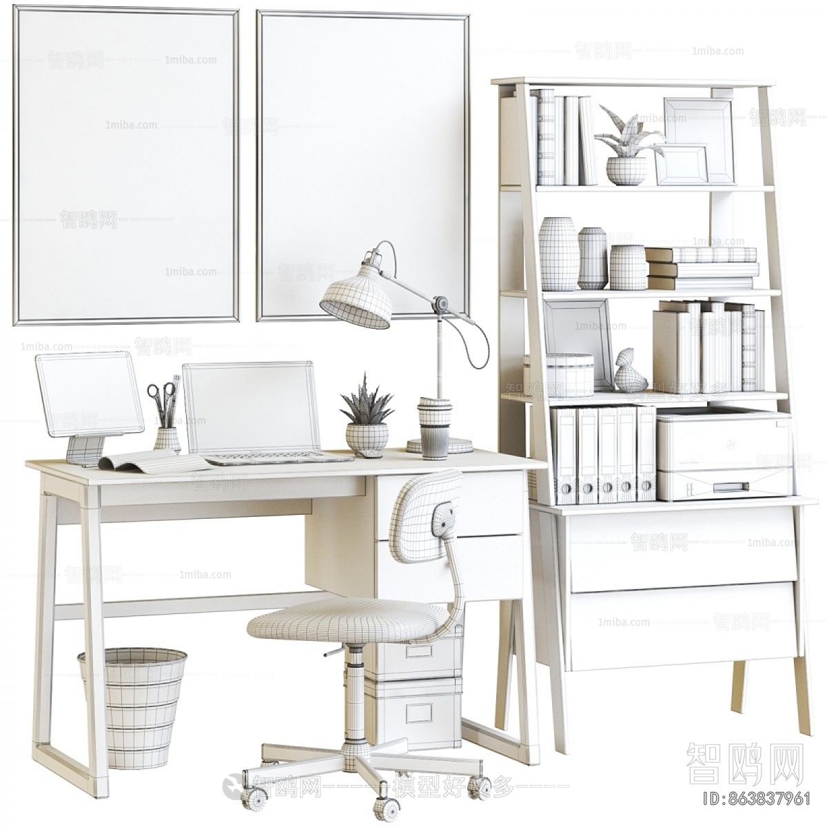 Modern Computer Desk And Chair
