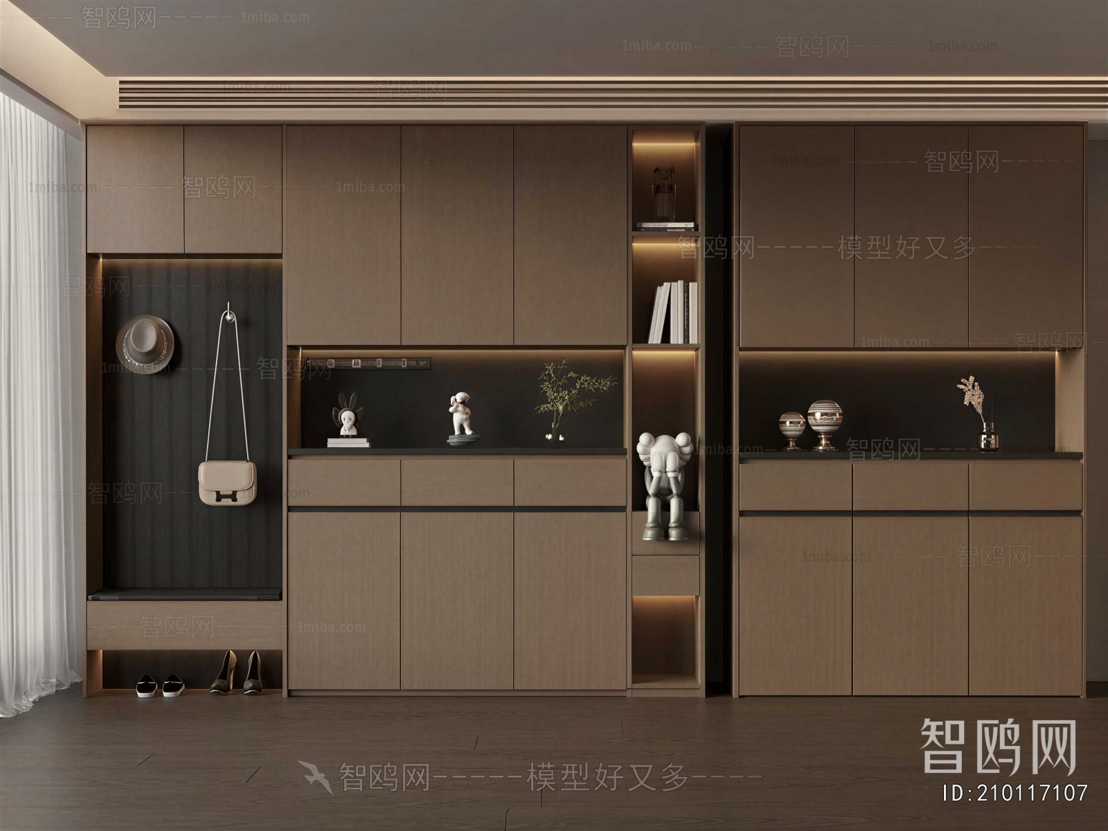Modern Shoe Cabinet