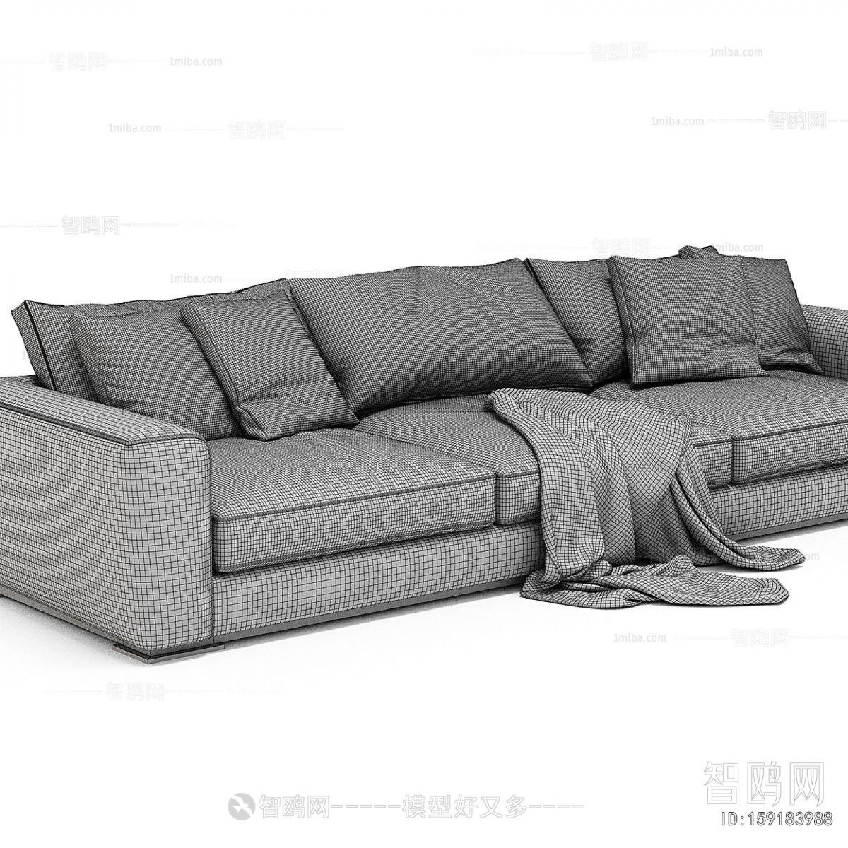 Modern Multi Person Sofa