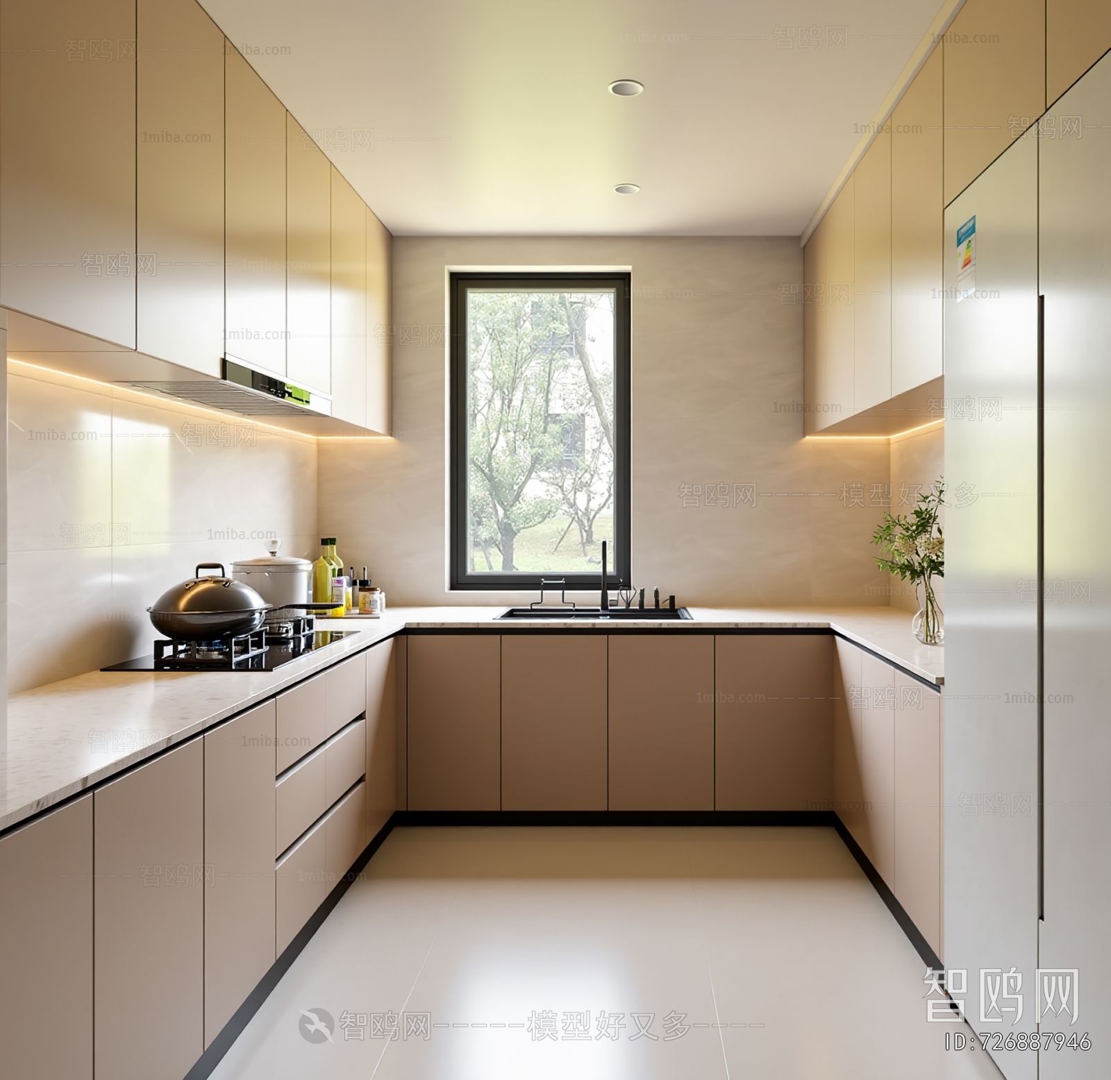Modern The Kitchen