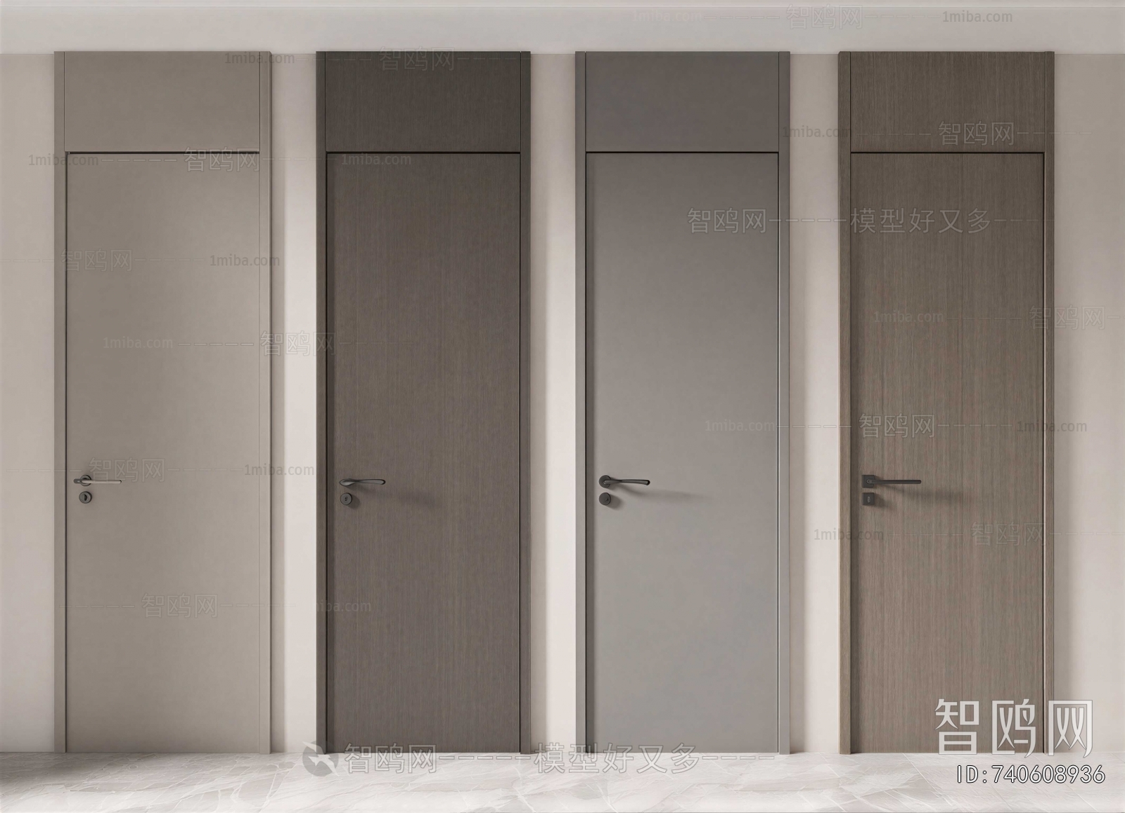 Modern Single Door