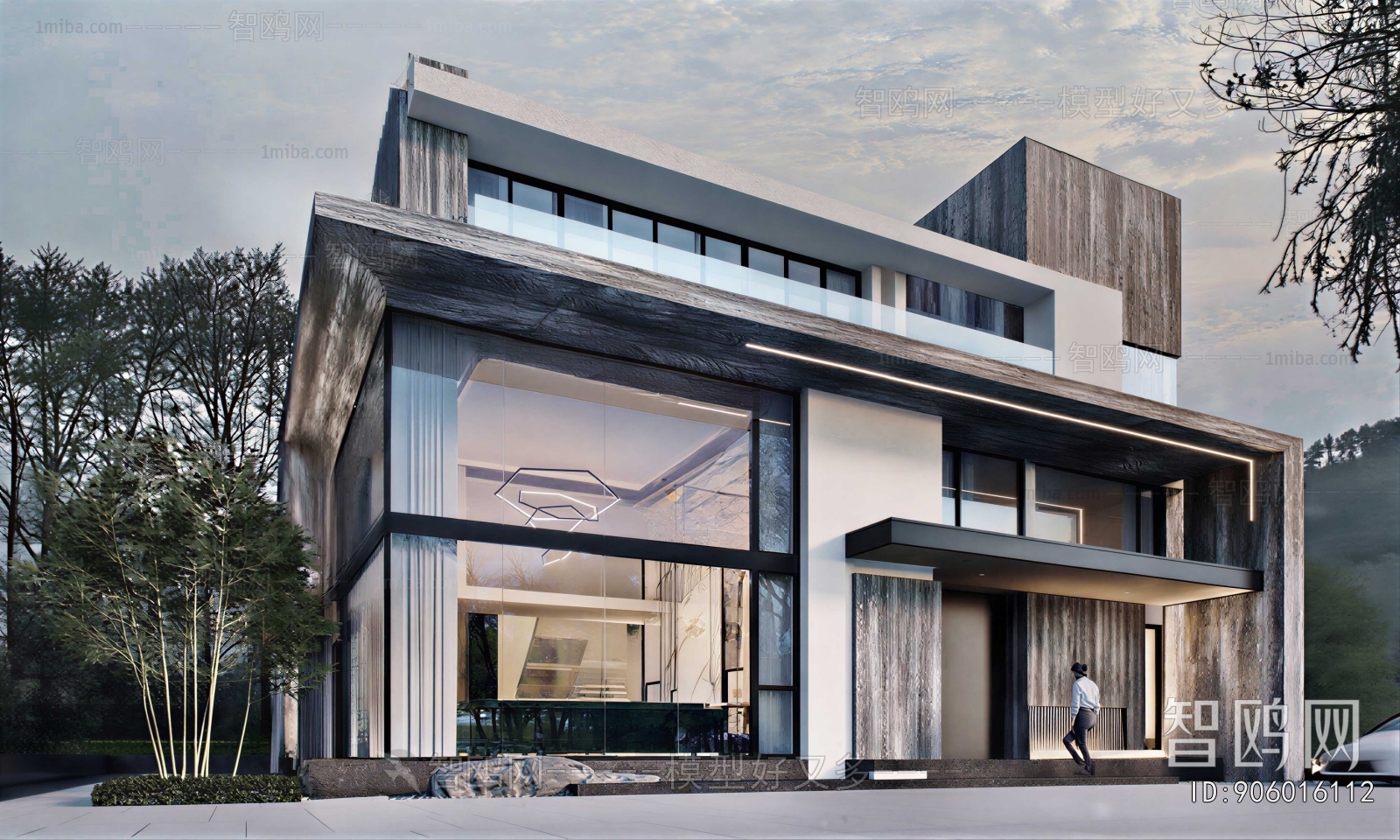 Modern Appearance Of Commercial Building