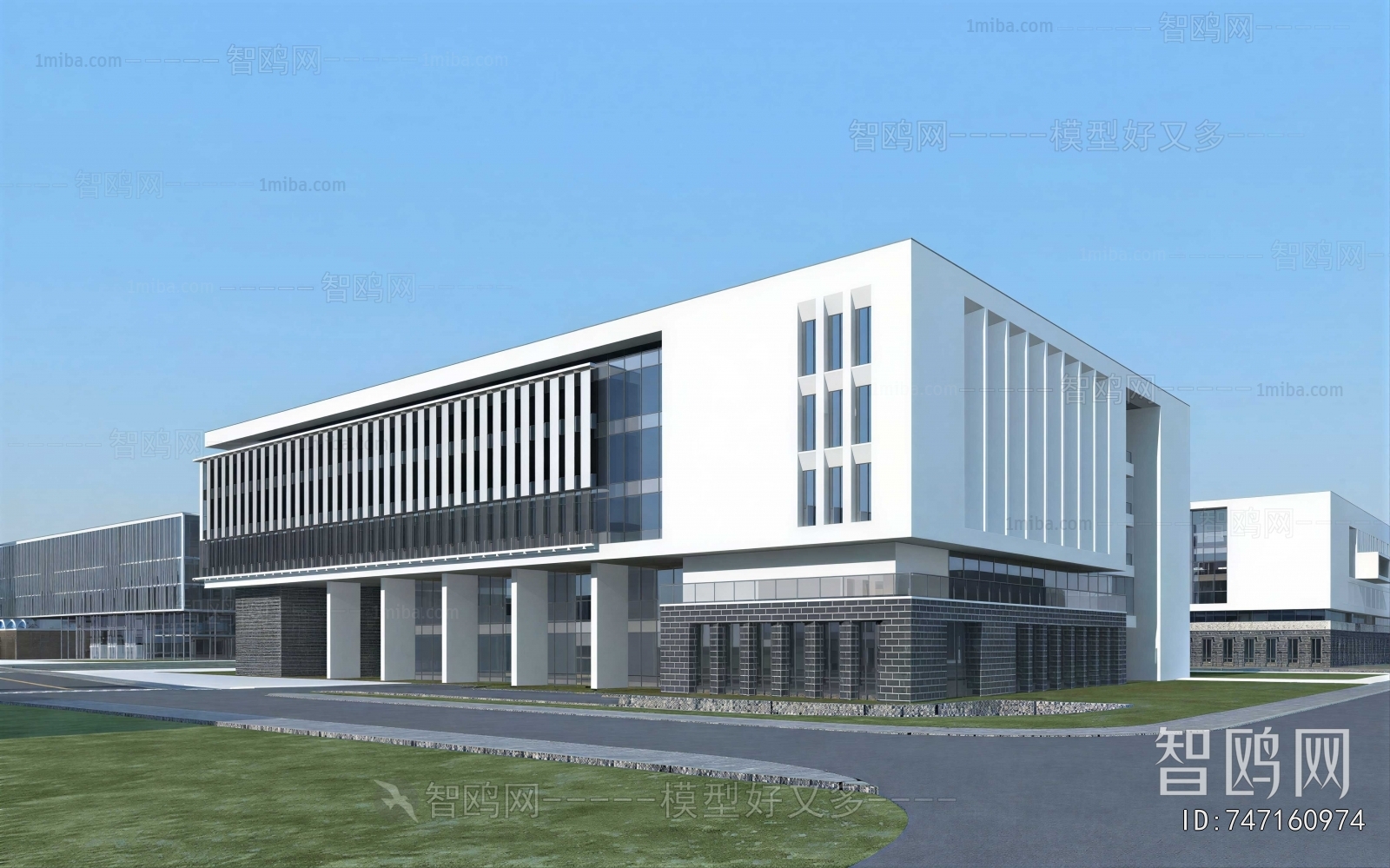 Modern Appearance Of Commercial Building