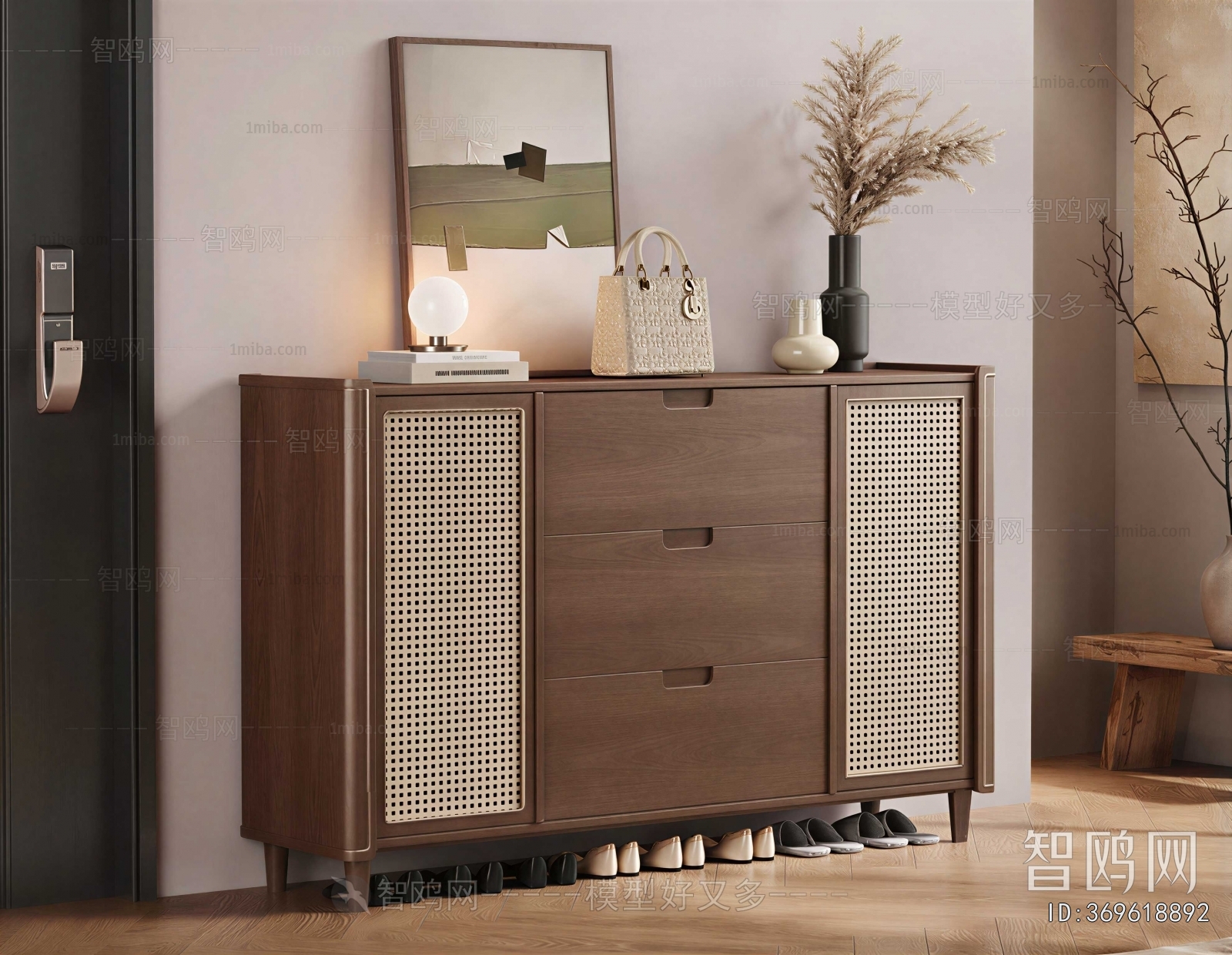 Modern Shoe Cabinet