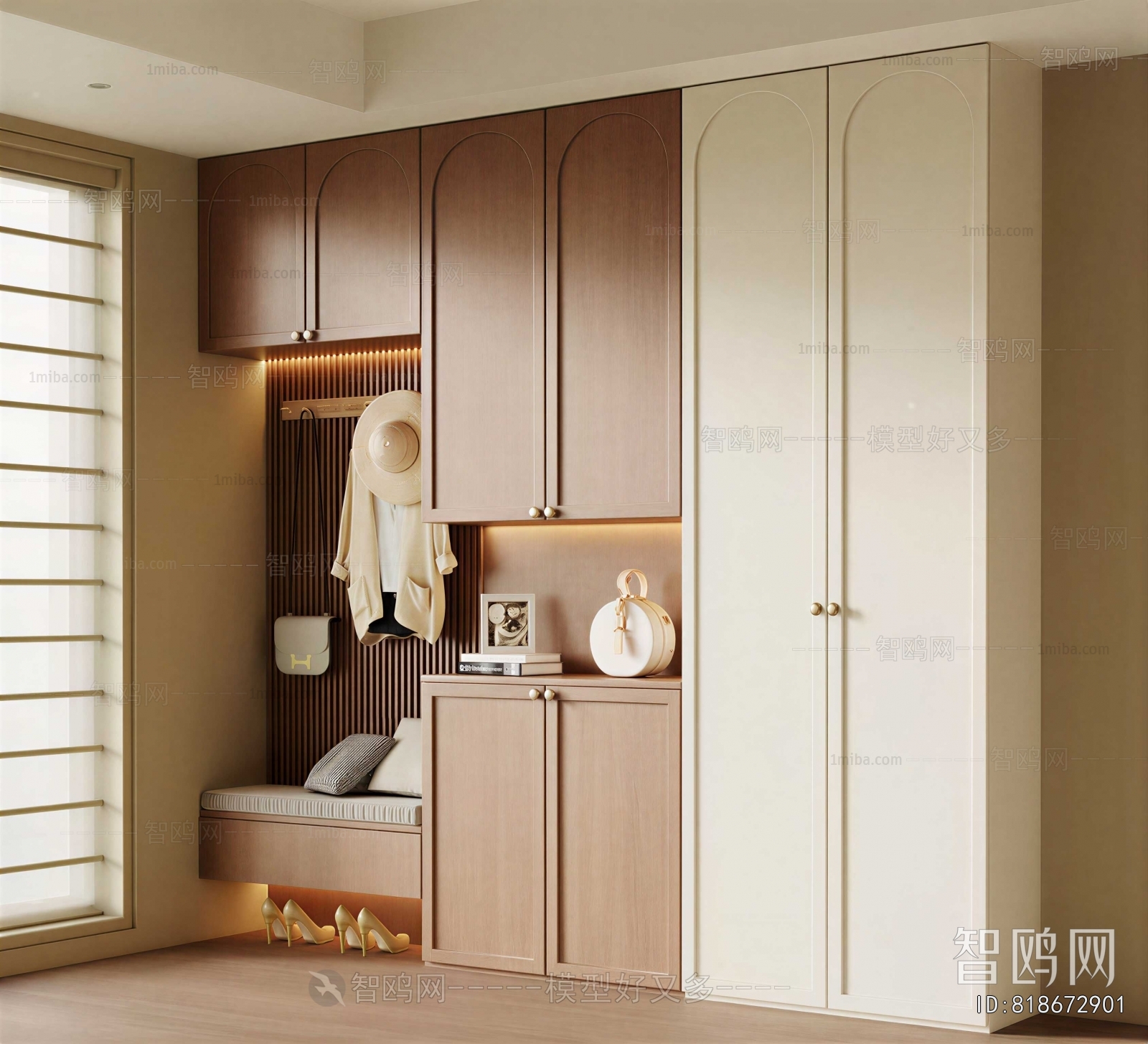 Modern Shoe Cabinet