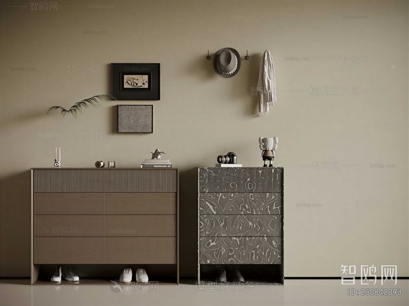 Modern Shoe Cabinet