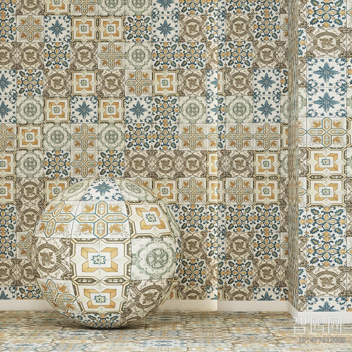 French Style Wall/floor/ceiling