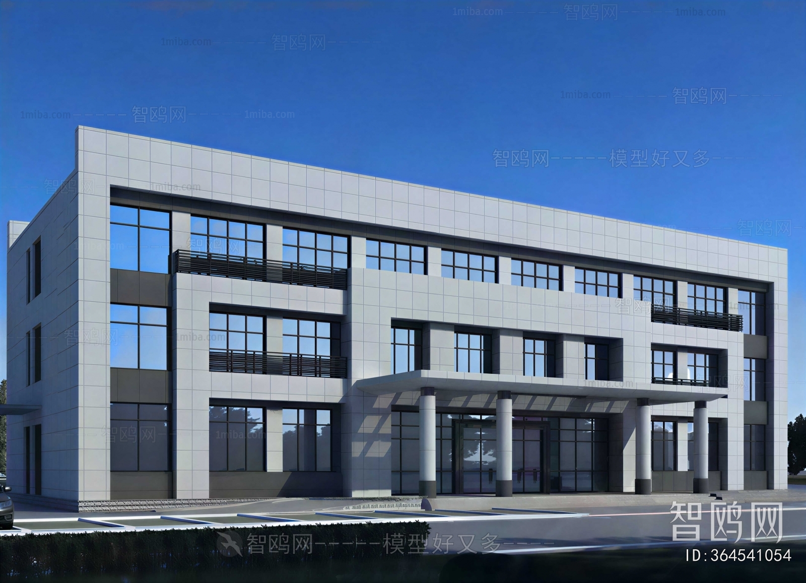 Modern Appearance Of Commercial Building