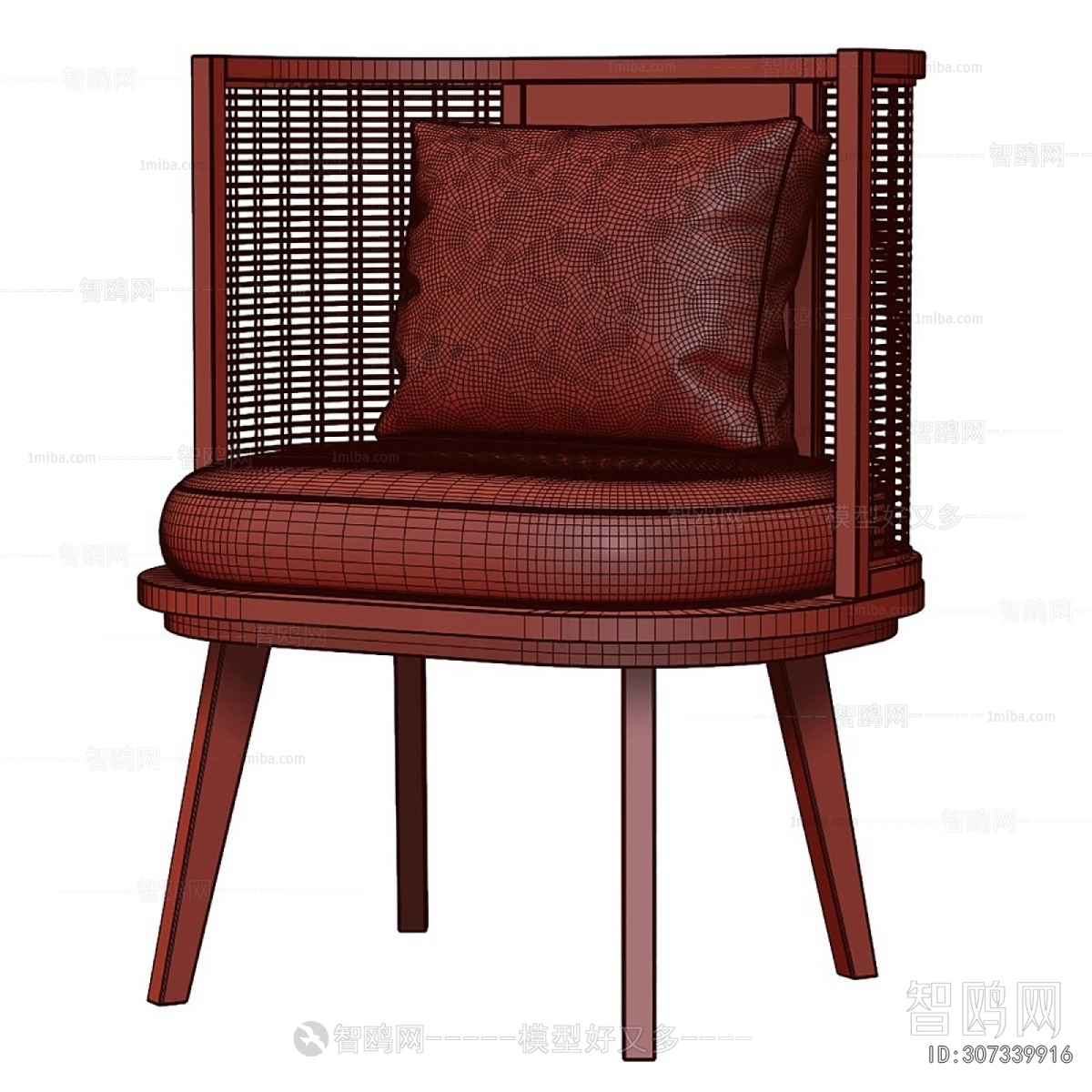 Wabi-sabi Style Single Chair