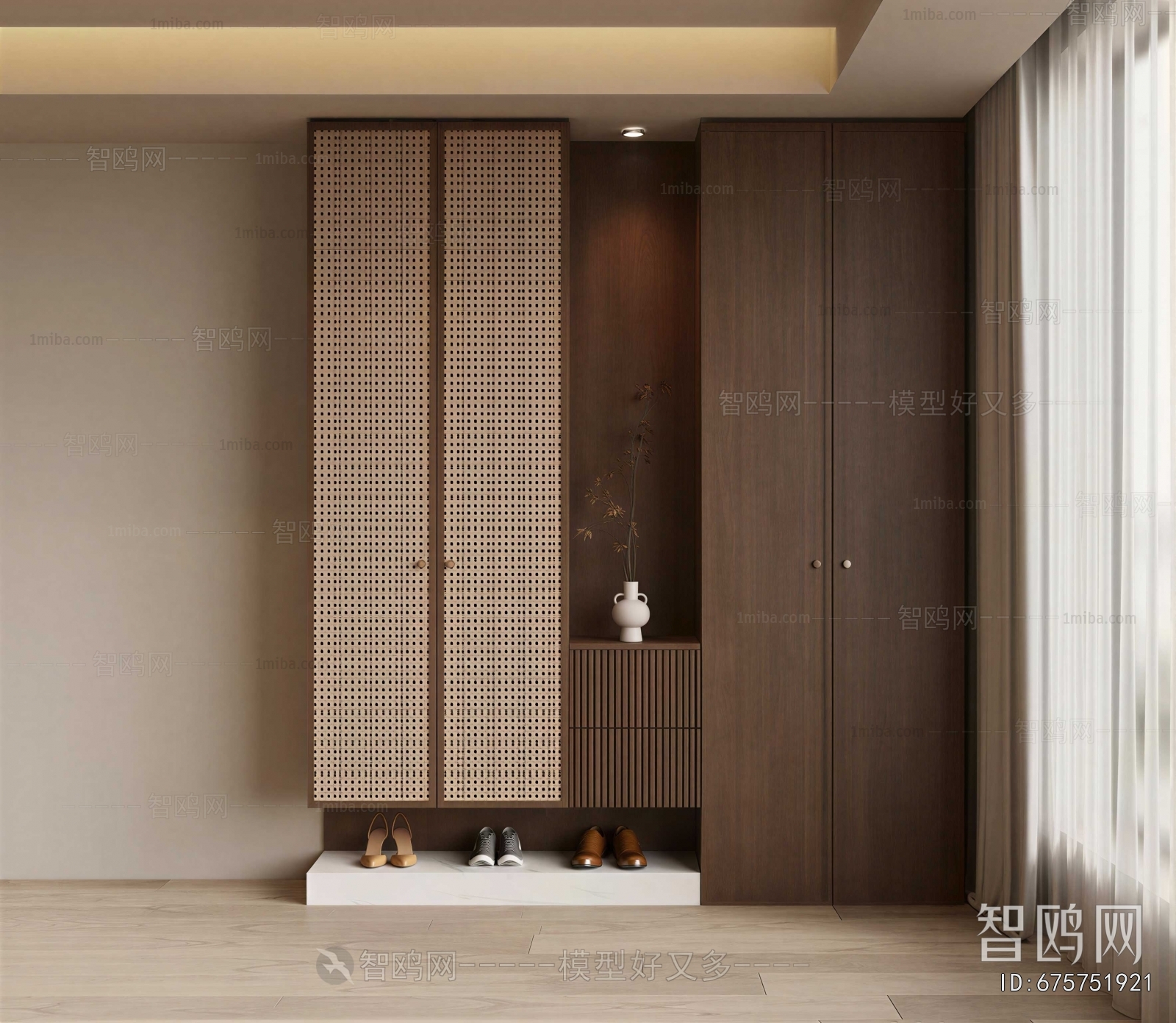 New Chinese Style The Wardrobe