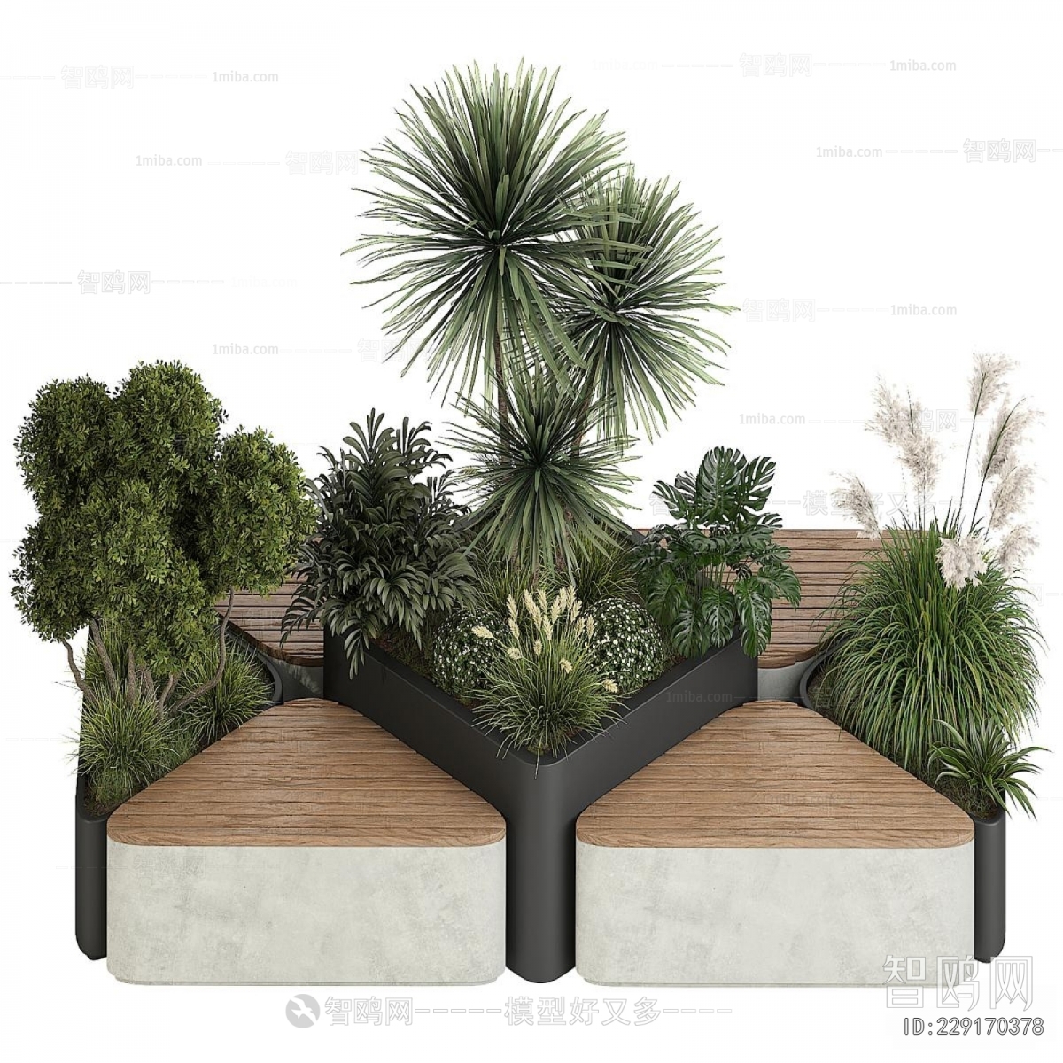 Modern Shrubbery