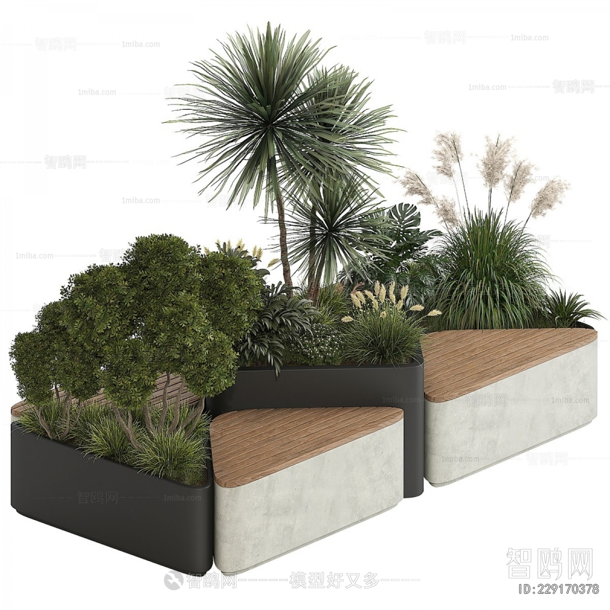 Modern Shrubbery