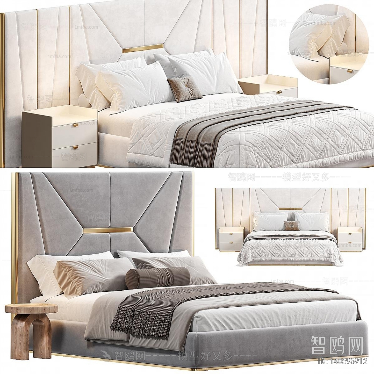 Modern Double Bed