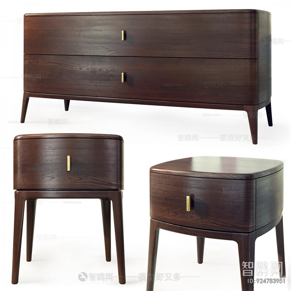 Modern Bedside Cupboard