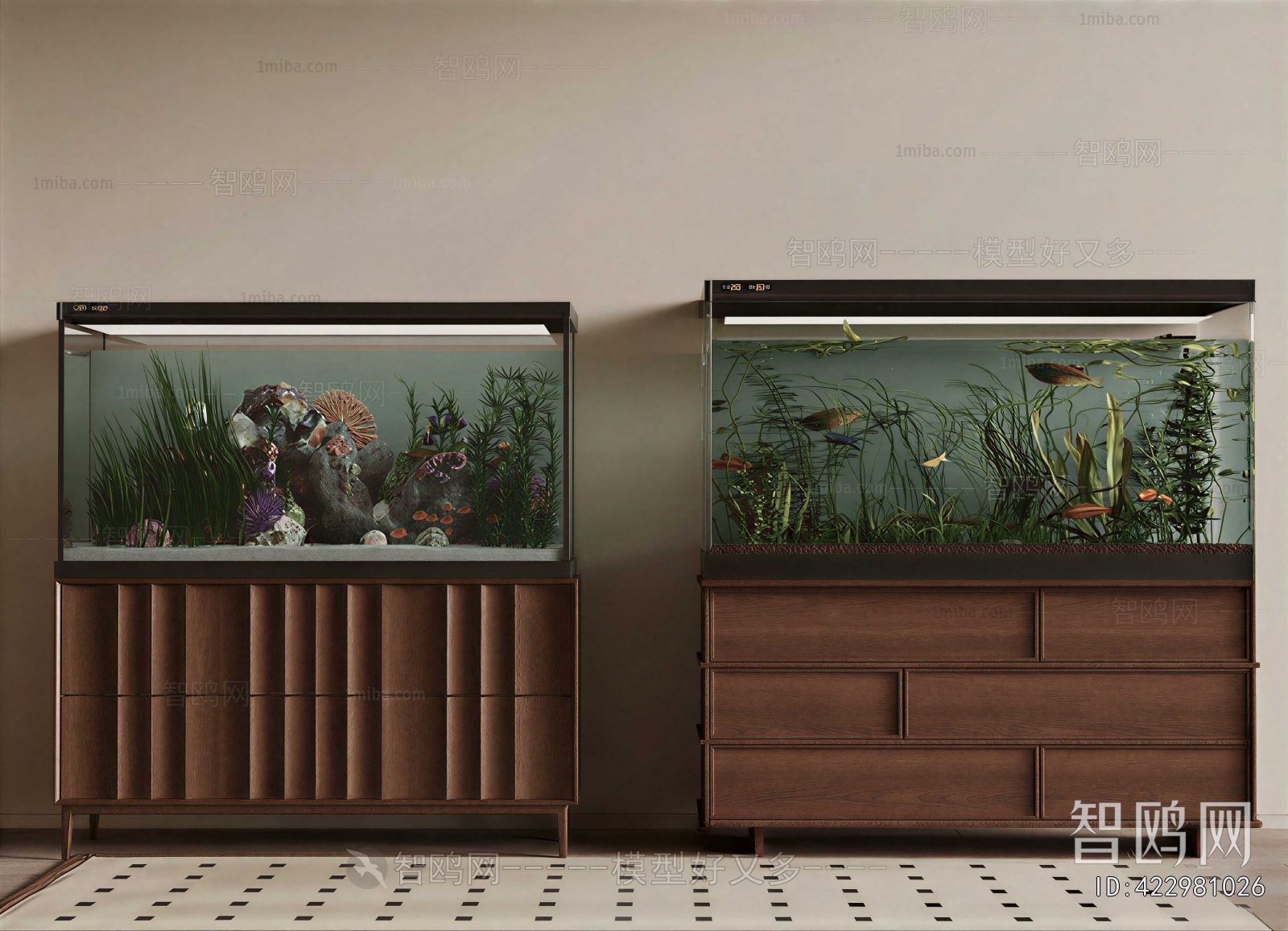 Modern Fish Tank
