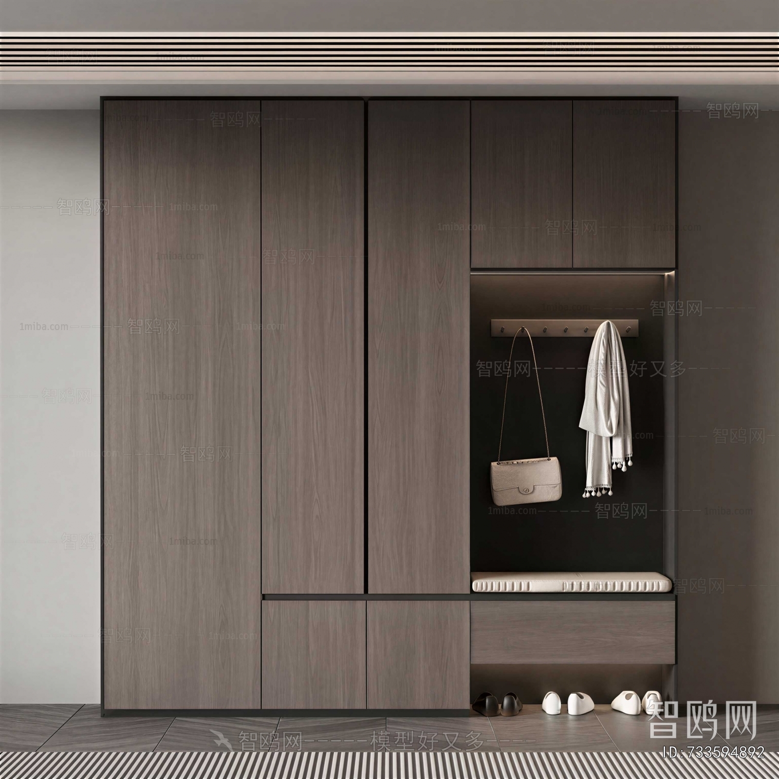 Modern Shoe Cabinet