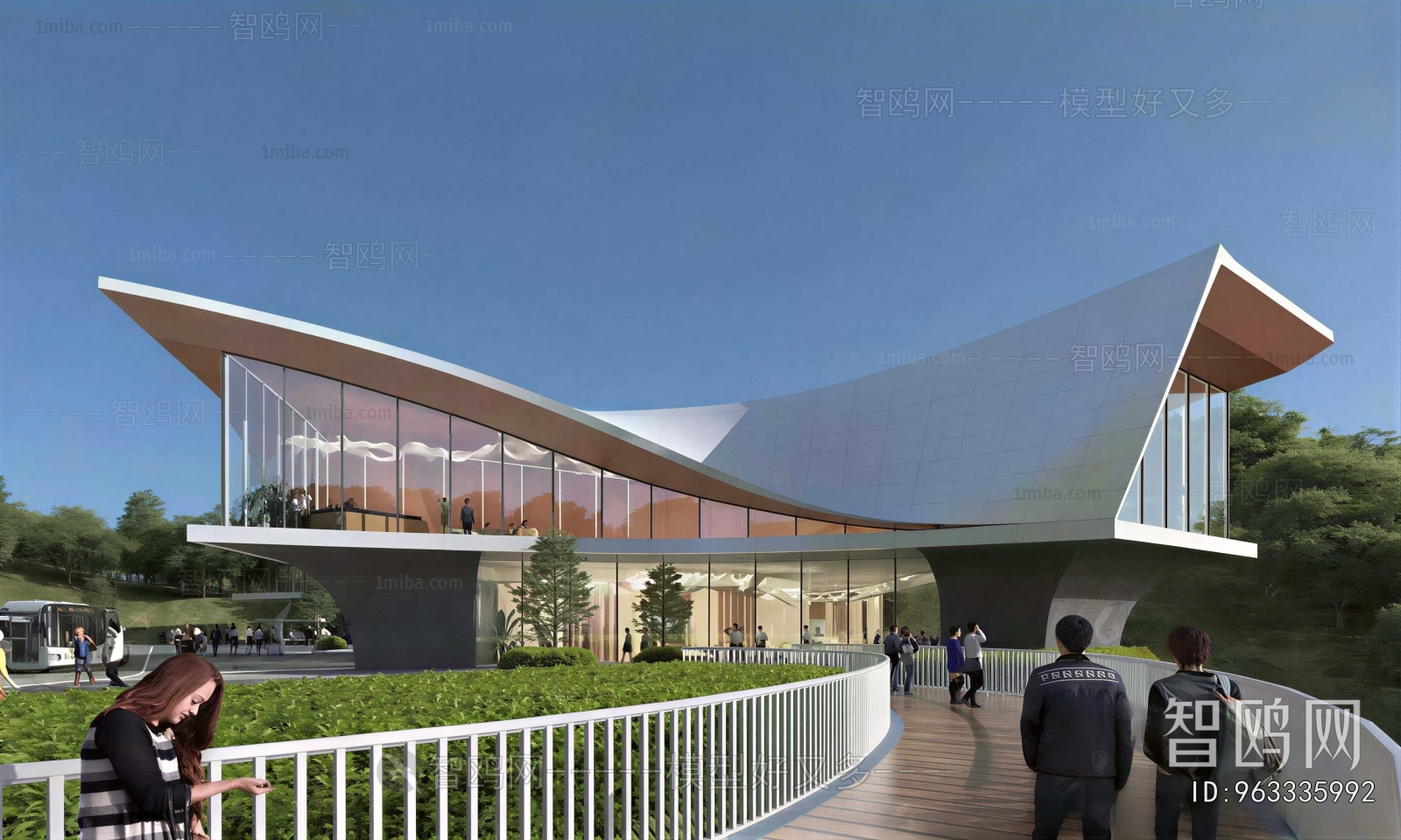 Modern Public Building