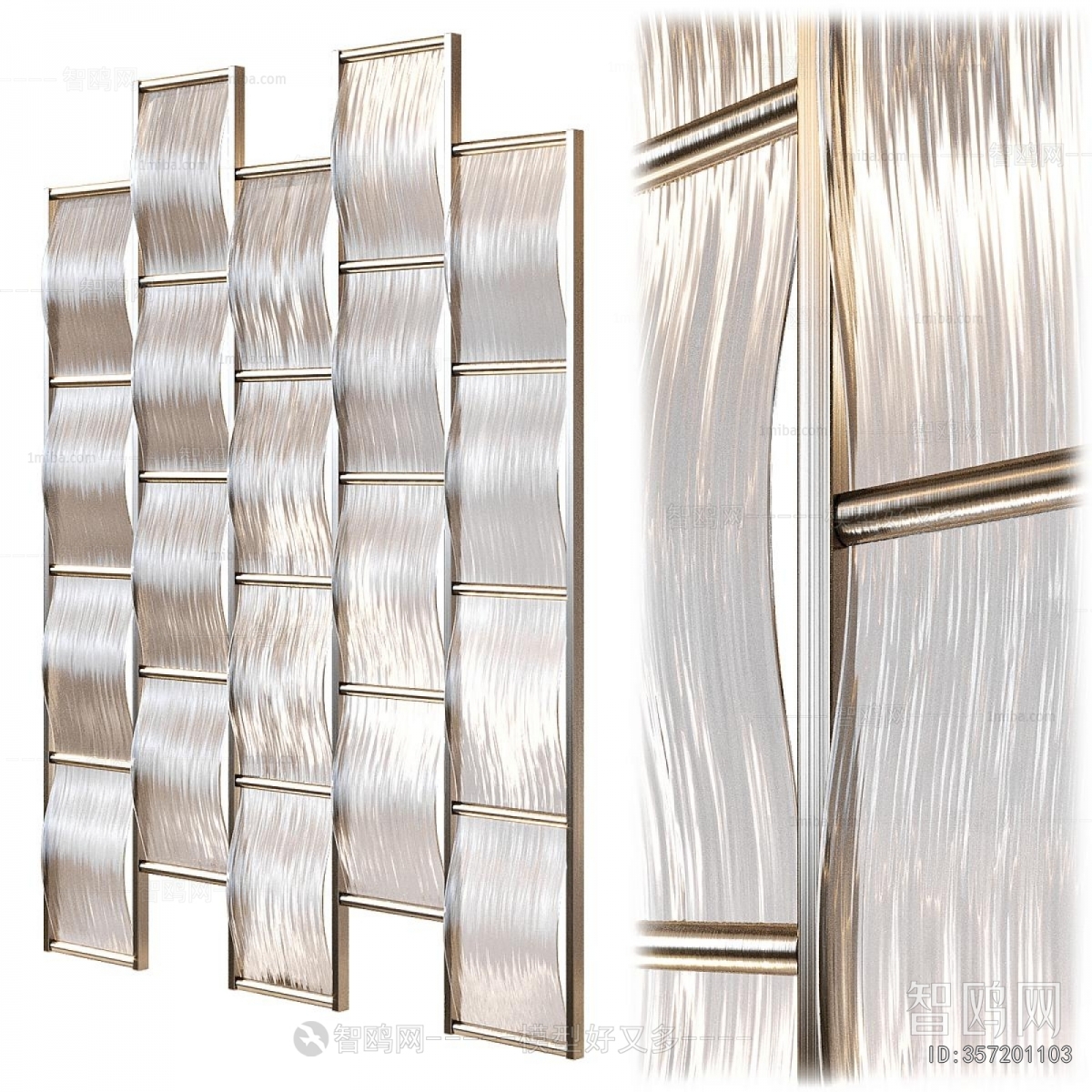 Modern Glass Screen Partition