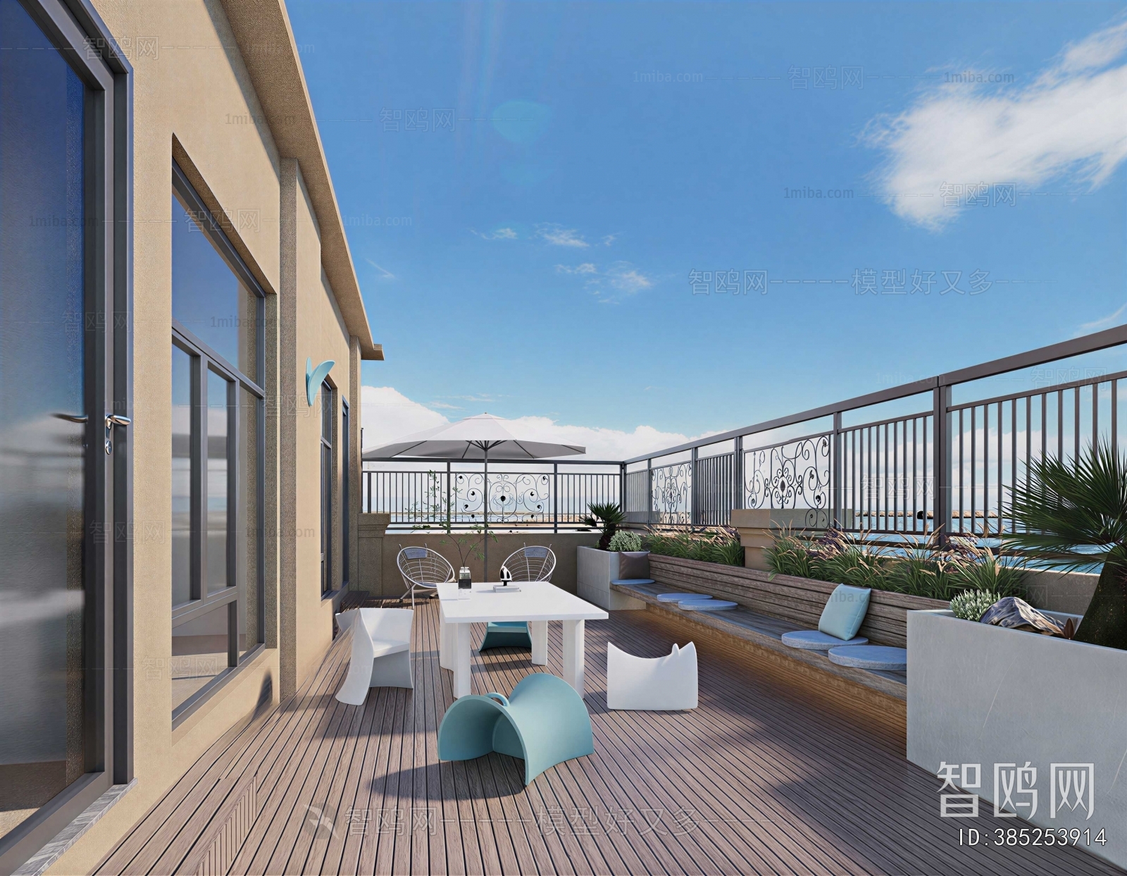 Modern Leisure Balcony