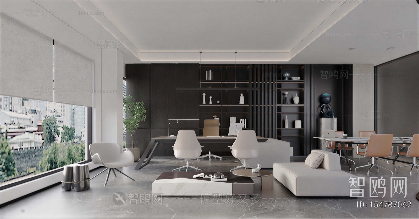 Modern Manager's Office