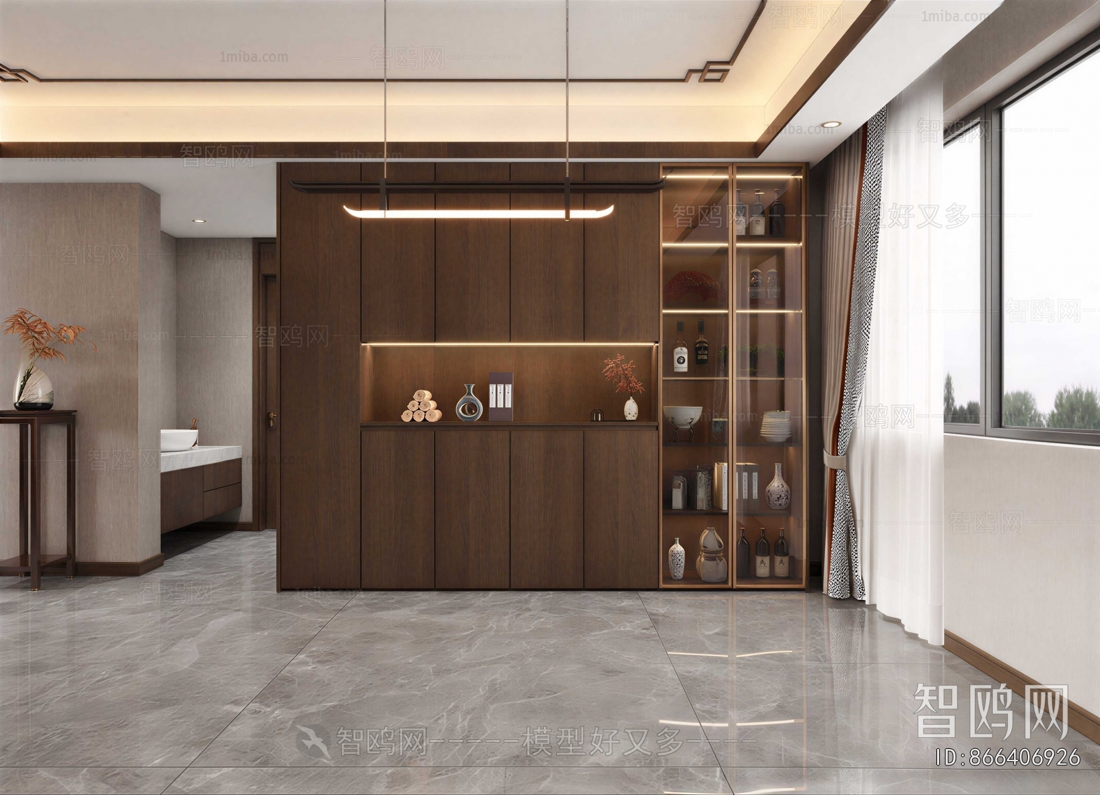 New Chinese Style Dining Room