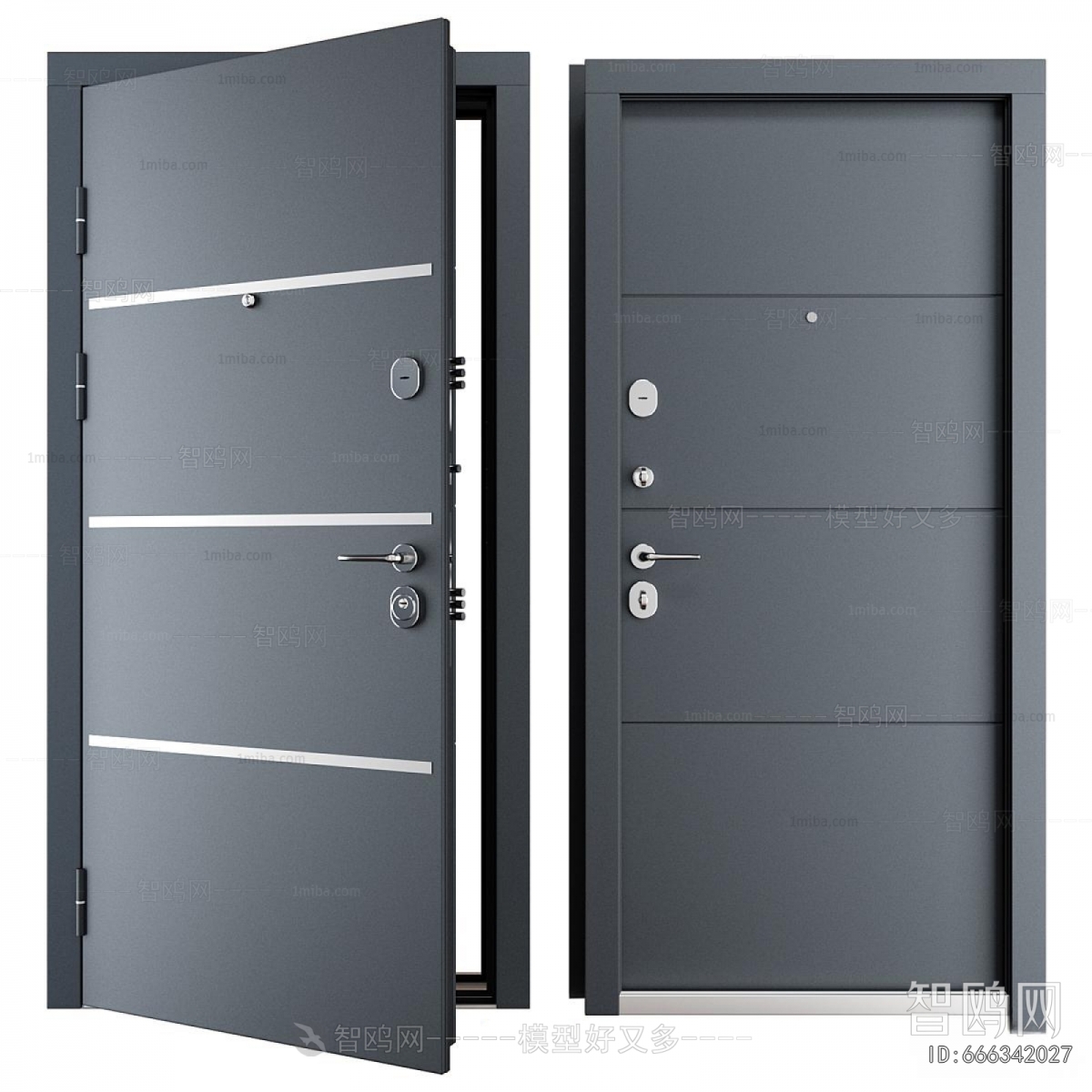Modern Entrance Door