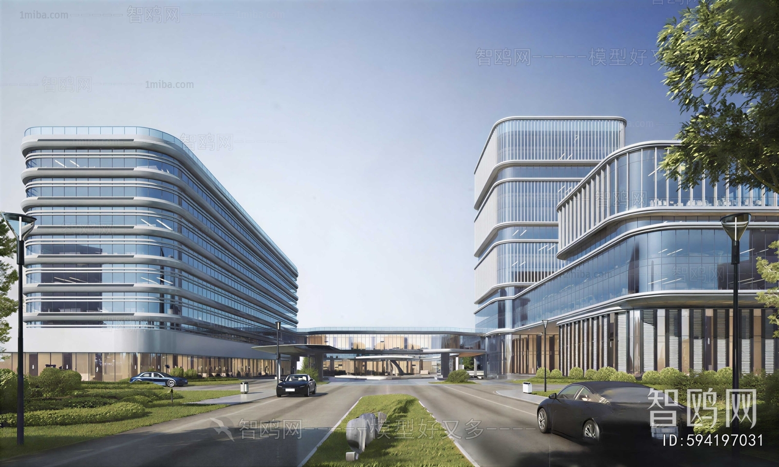 Modern Appearance Of Commercial Building