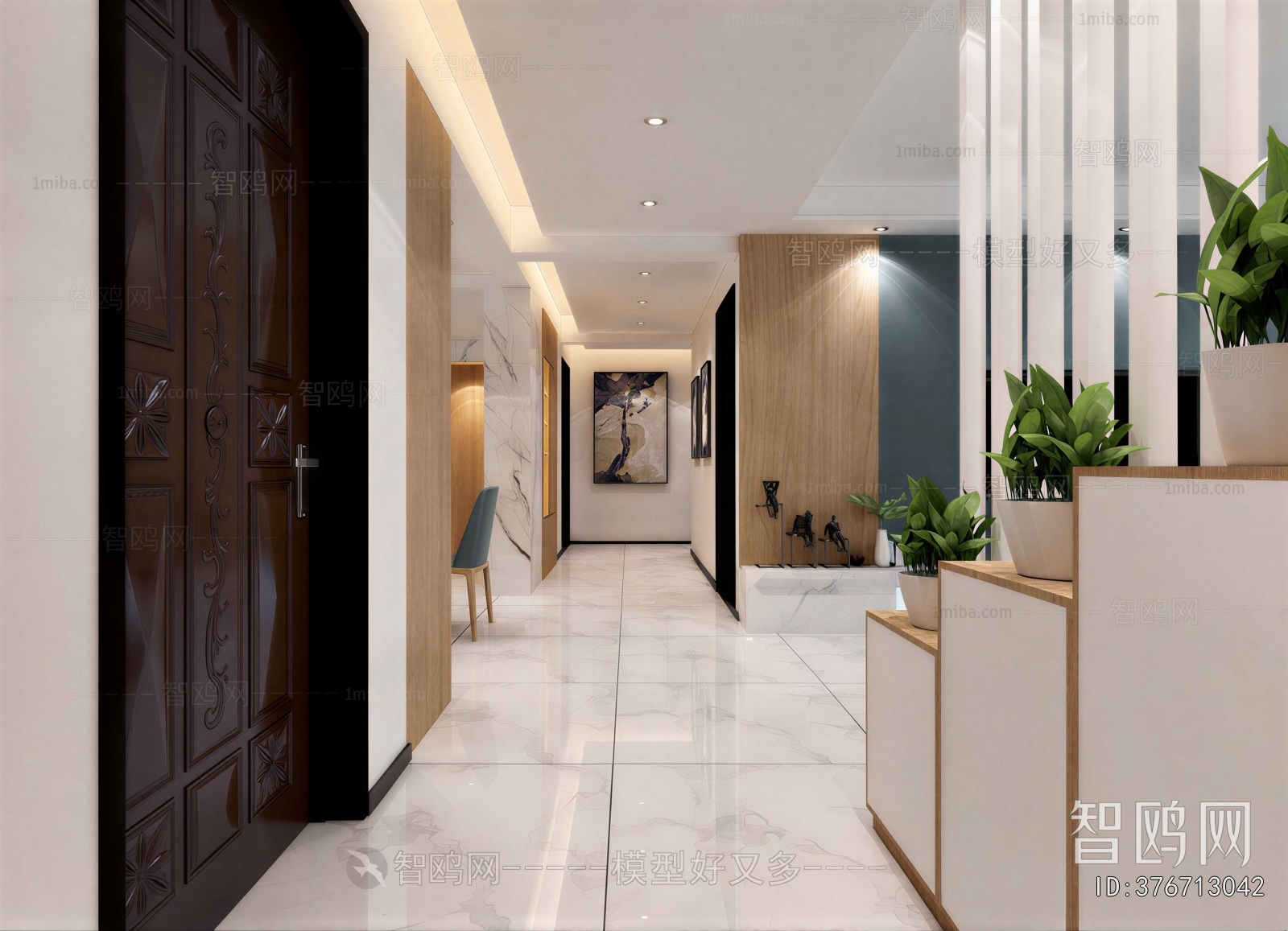 Modern Hallway