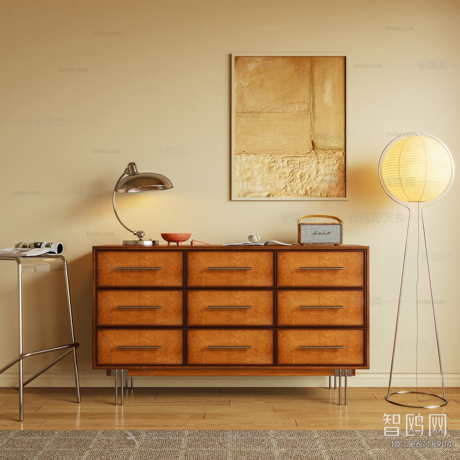 Modern Side Cabinet/Entrance Cabinet