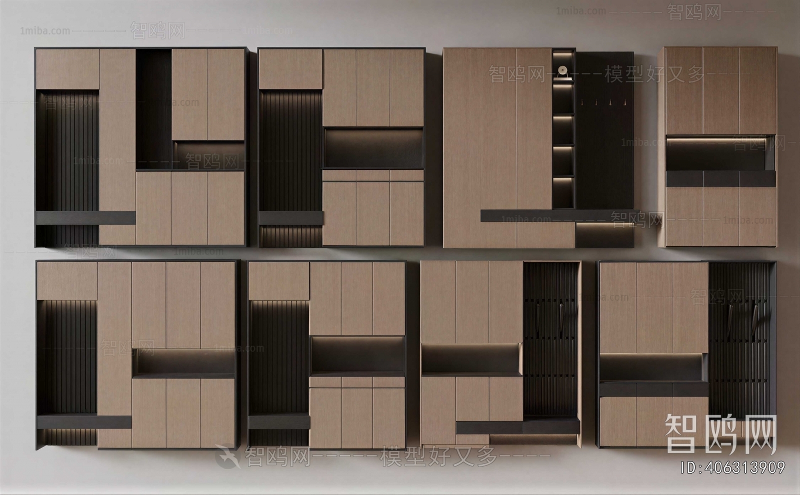 Modern Shoe Cabinet