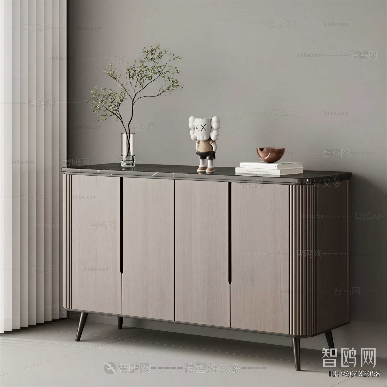 Modern Shoe Cabinet