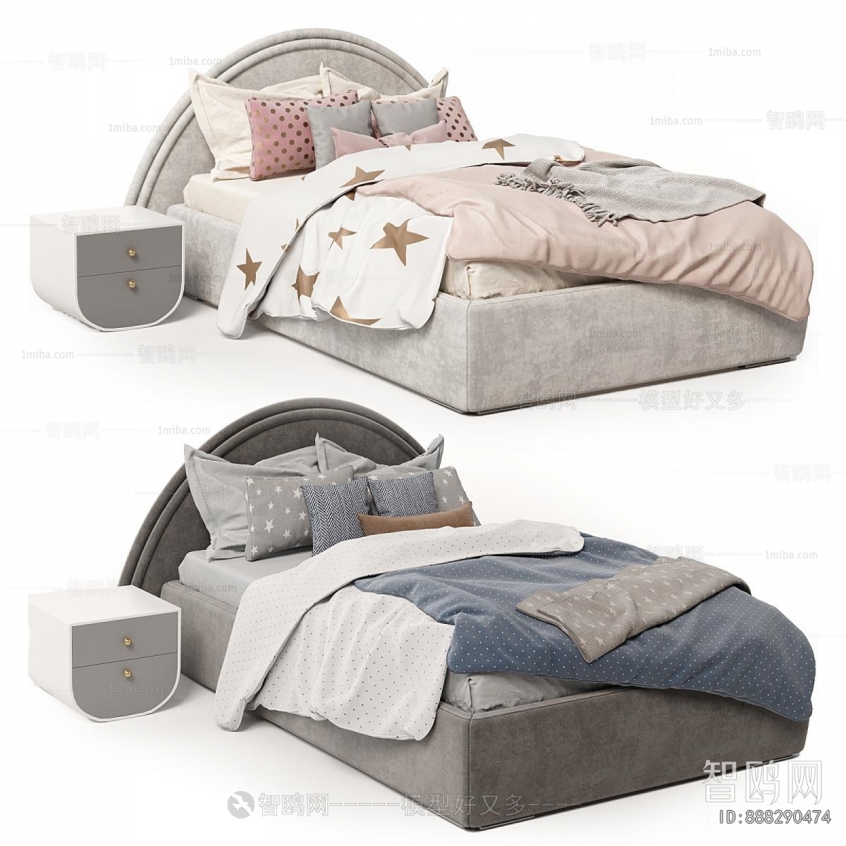 Modern Double Bed