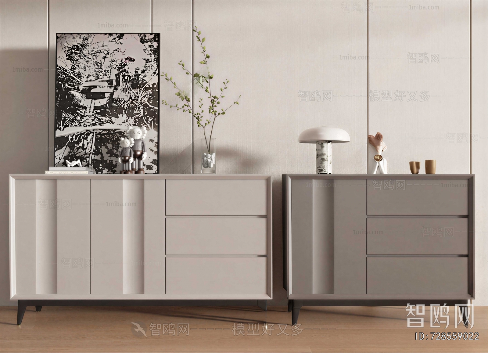 Modern Entrance Cabinet
