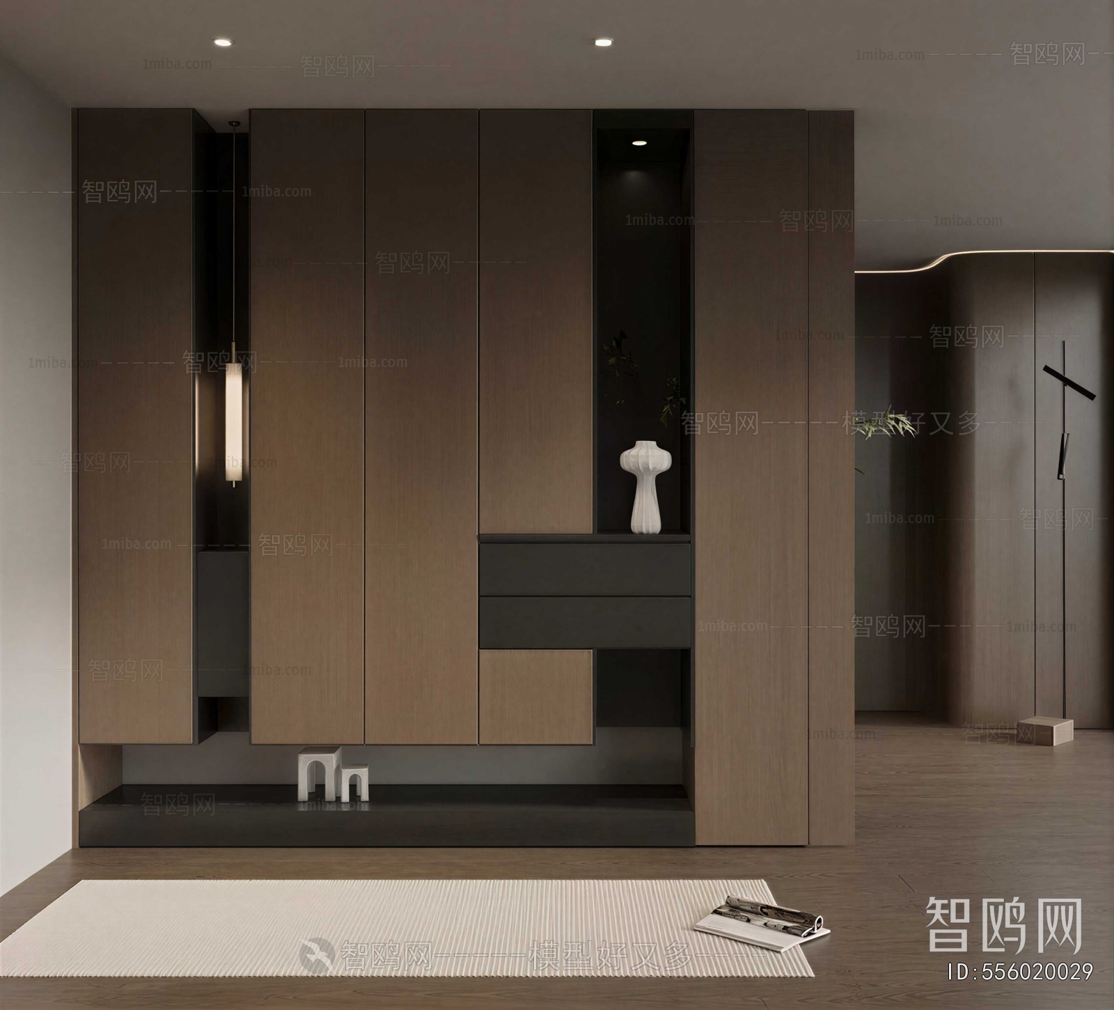 Modern Shoe Cabinet