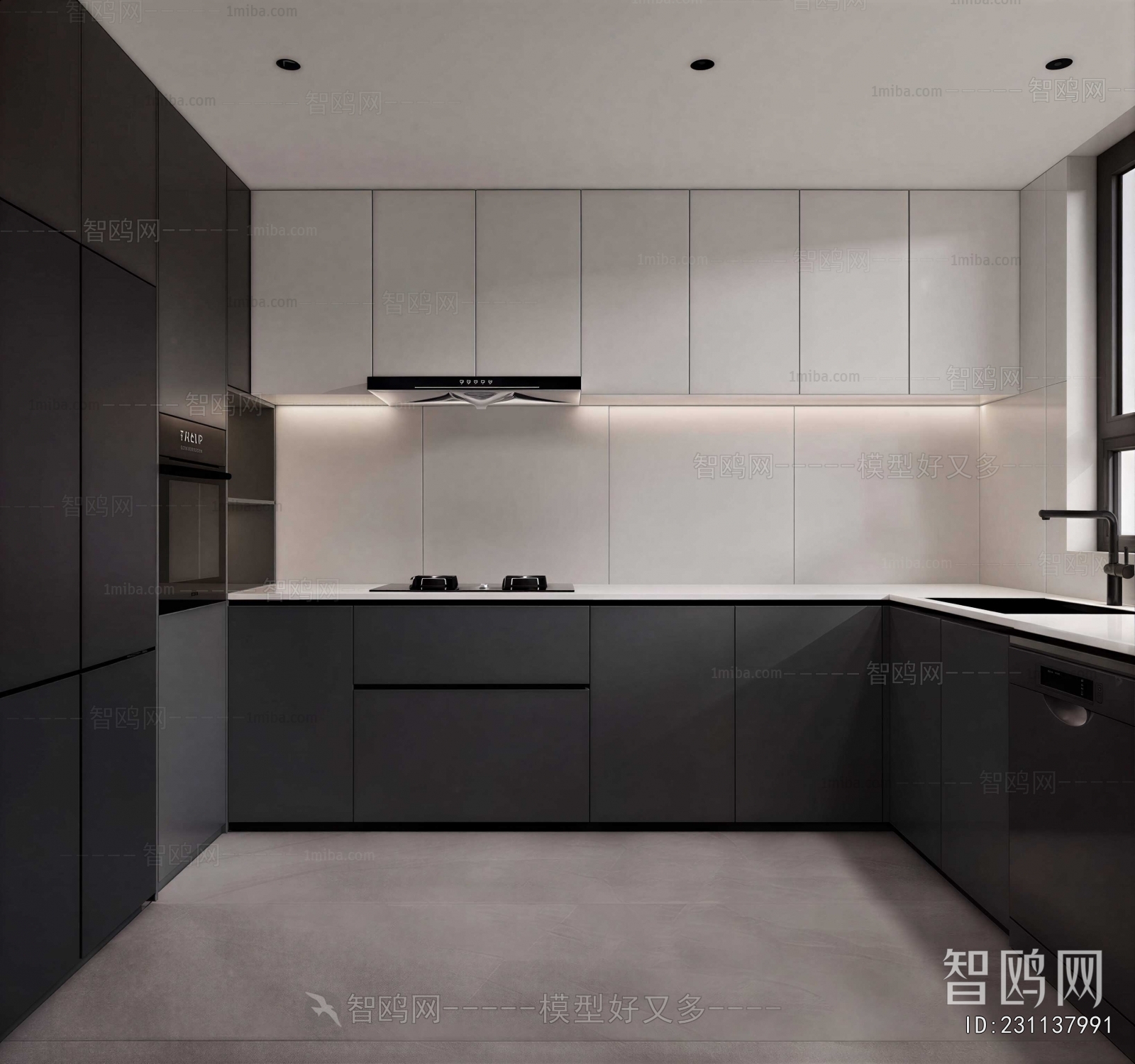 Modern The Kitchen