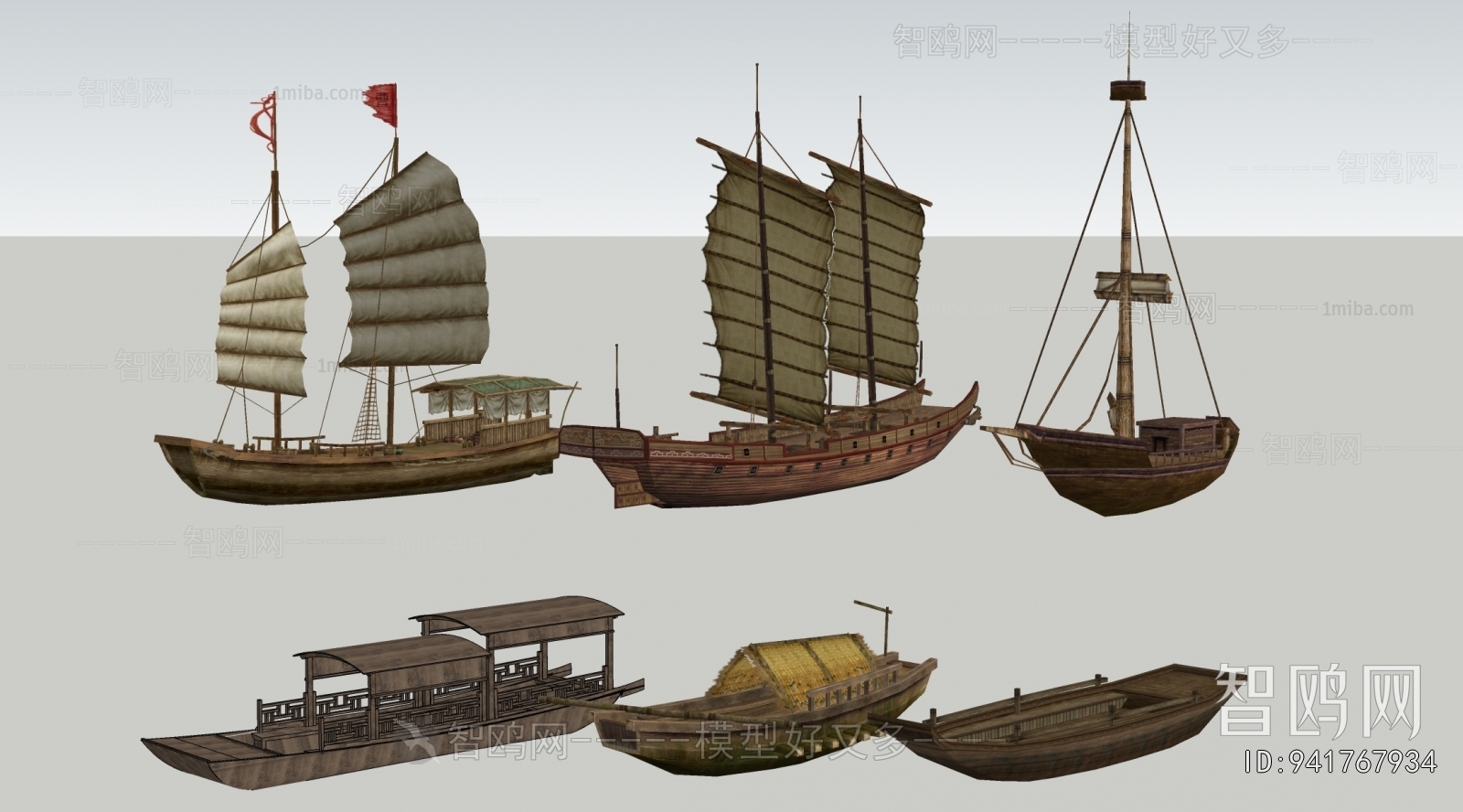 New Chinese Style Chinese Style Ship